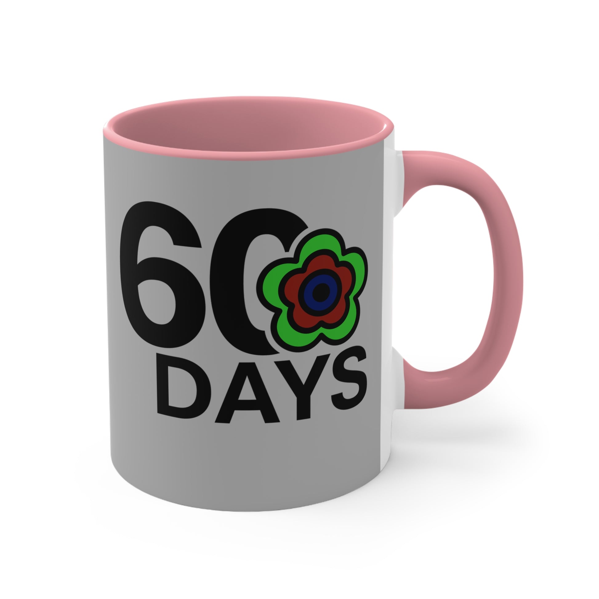 P🌺🌺P2Poppies 60 Days – Motivational Recovery Mug