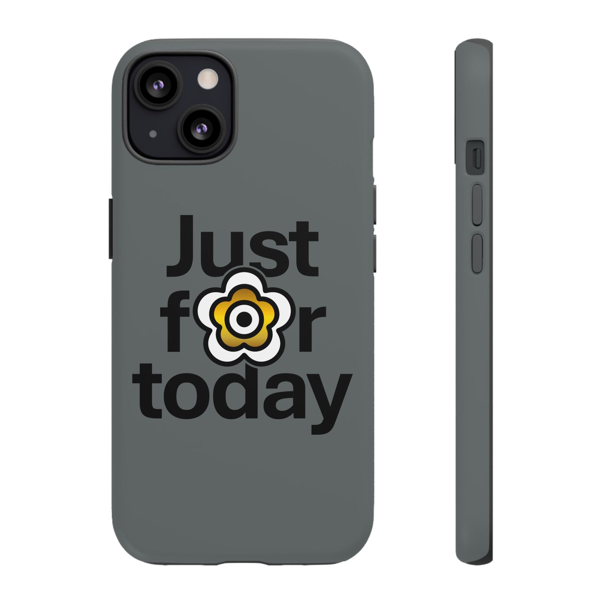 P🌺🌺P2Poppies Just for Today i-Phone Case – Inspirational Recovery Protection