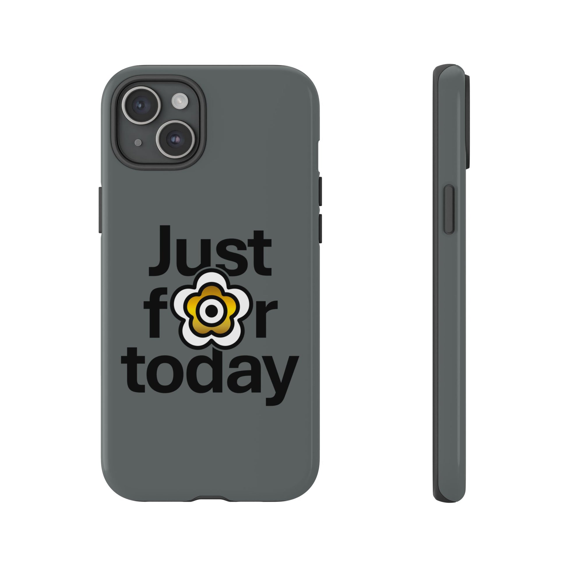 P🌺🌺P2Poppies Just for Today i-Phone Case – Inspirational Recovery Protection