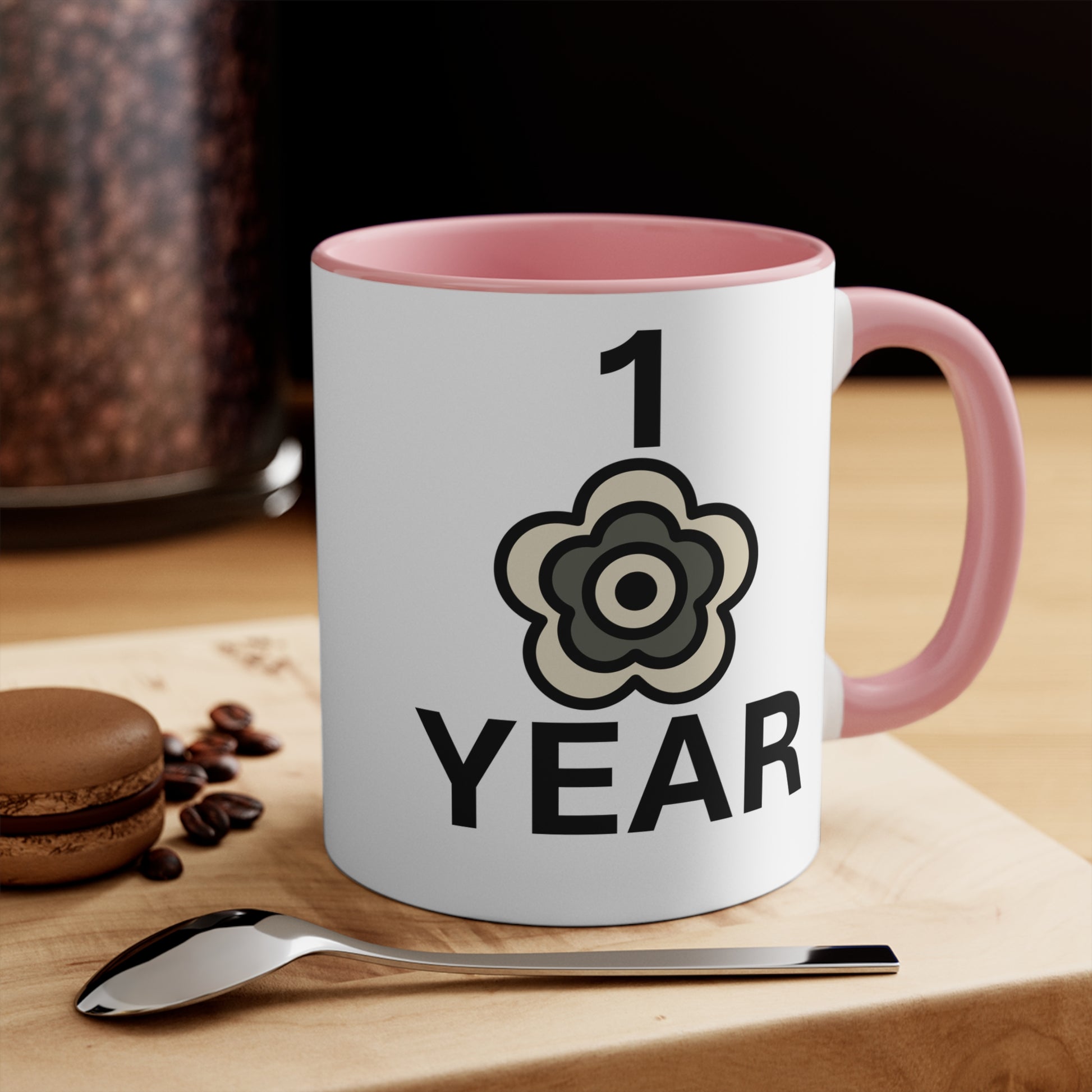 P🌺🌺P2Poppies 1 Year – Motivational Recovery Mug