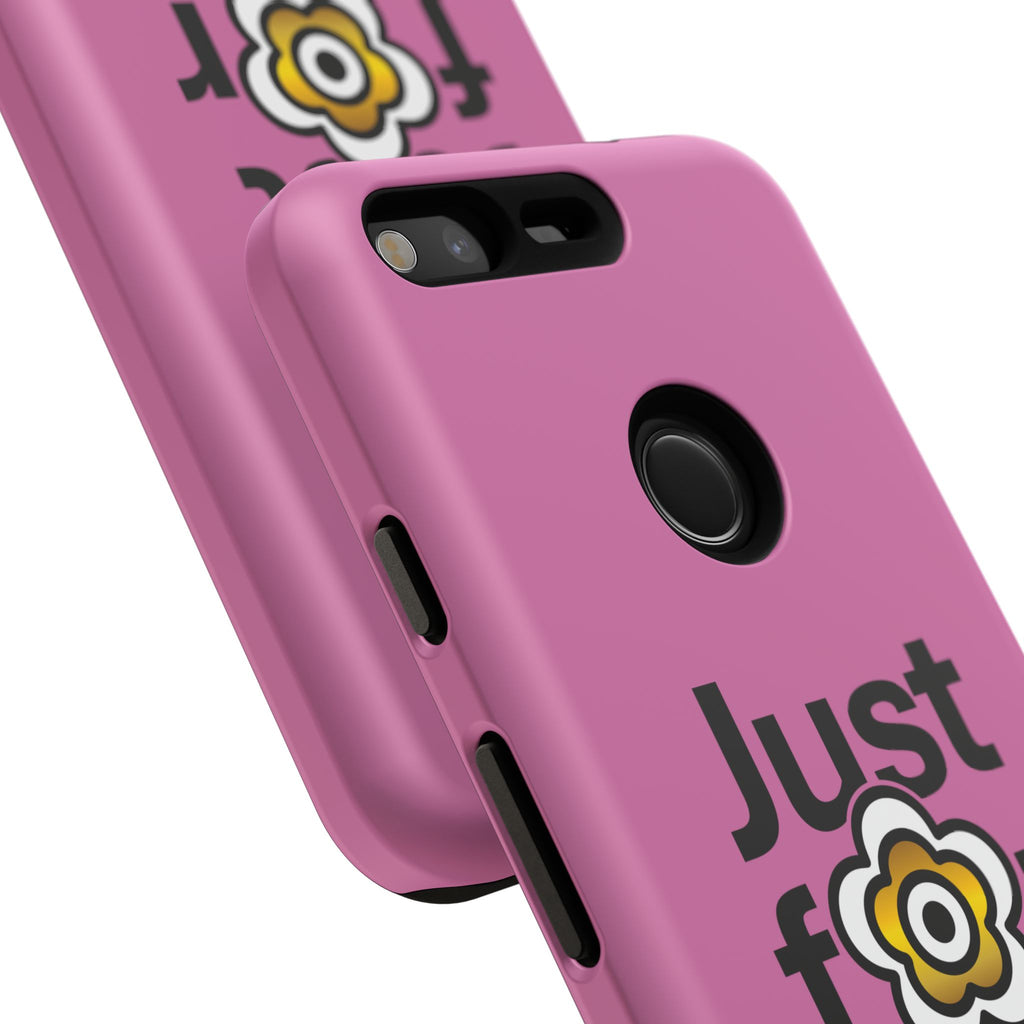 P🌺🌺P2Poppies Just for Today Google Phone Case – Inspirational Recovery Protection