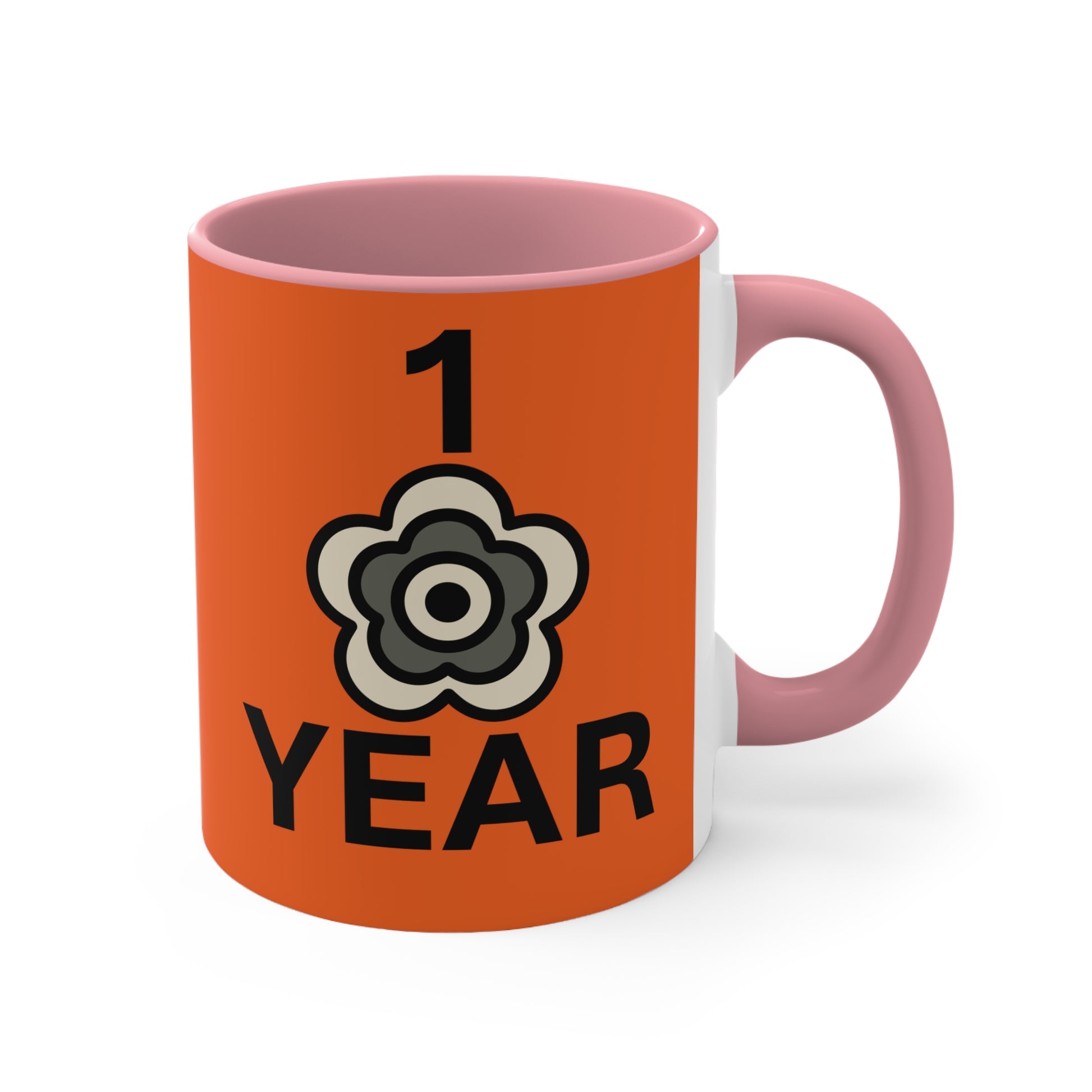 P🌺🌺P2Poppies 1 Year – Motivational Recovery Mug
