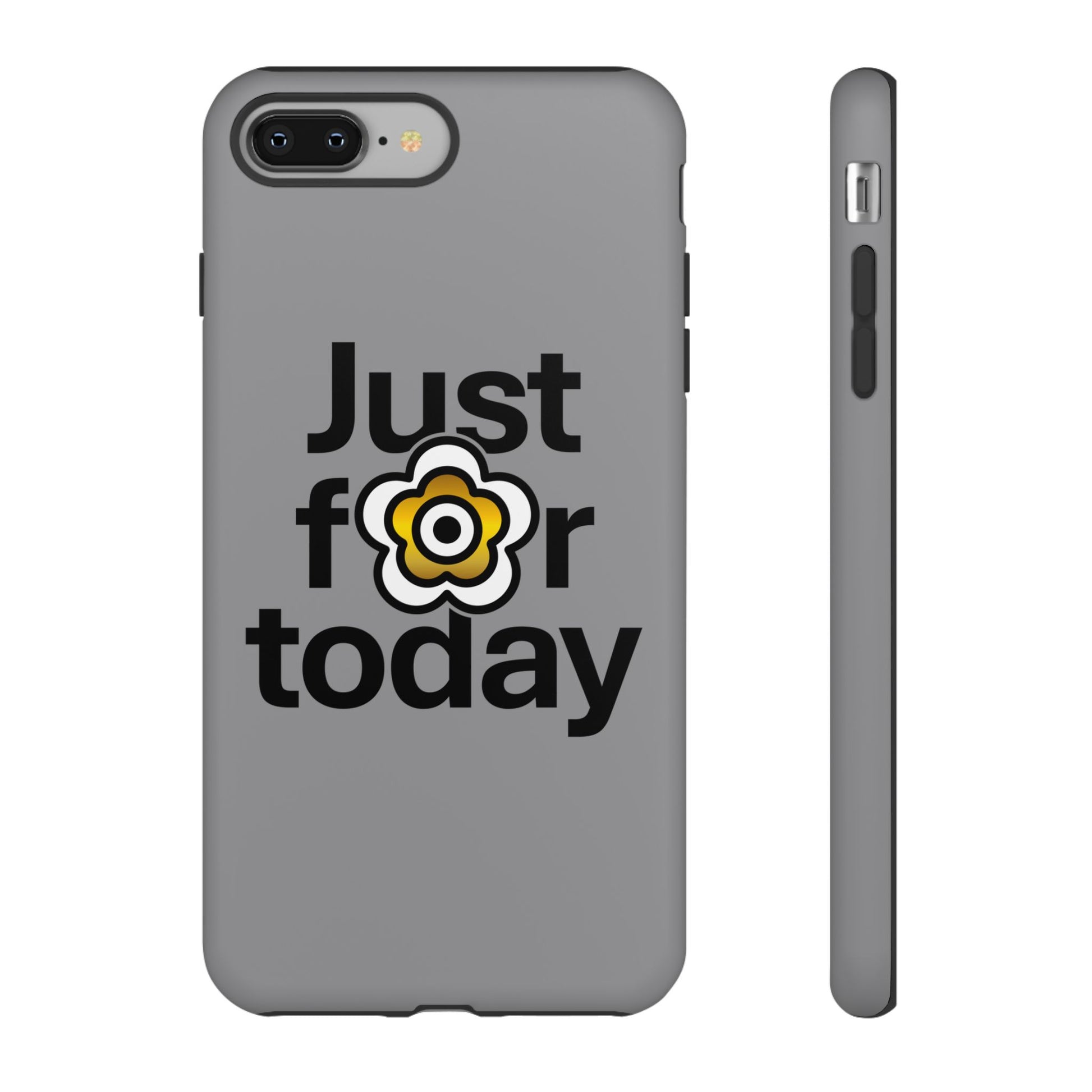 P🌺🌺P2Poppies Just for Today i-Phone Case – Inspirational Recovery Protection