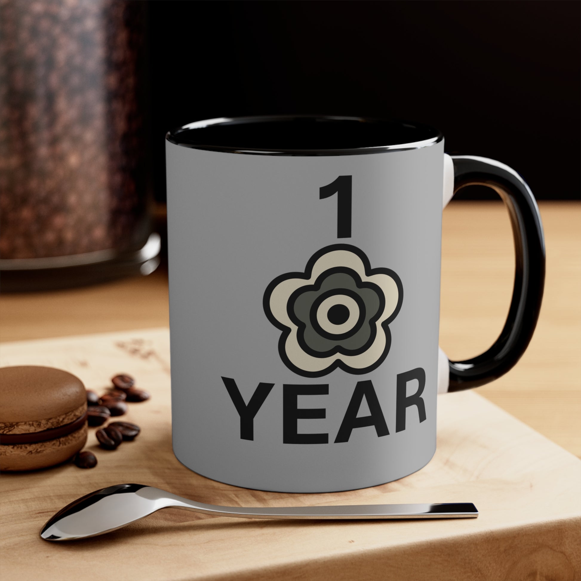 P🌺🌺P2Poppies 1 Year – Motivational Recovery Mug