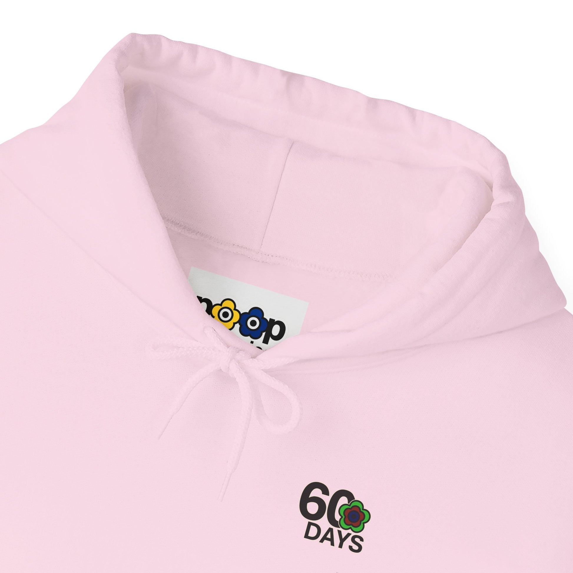 P🌺🌺P2Poppies 60 Days Sober Hoodie – Recovery Milestone Sweatshirt