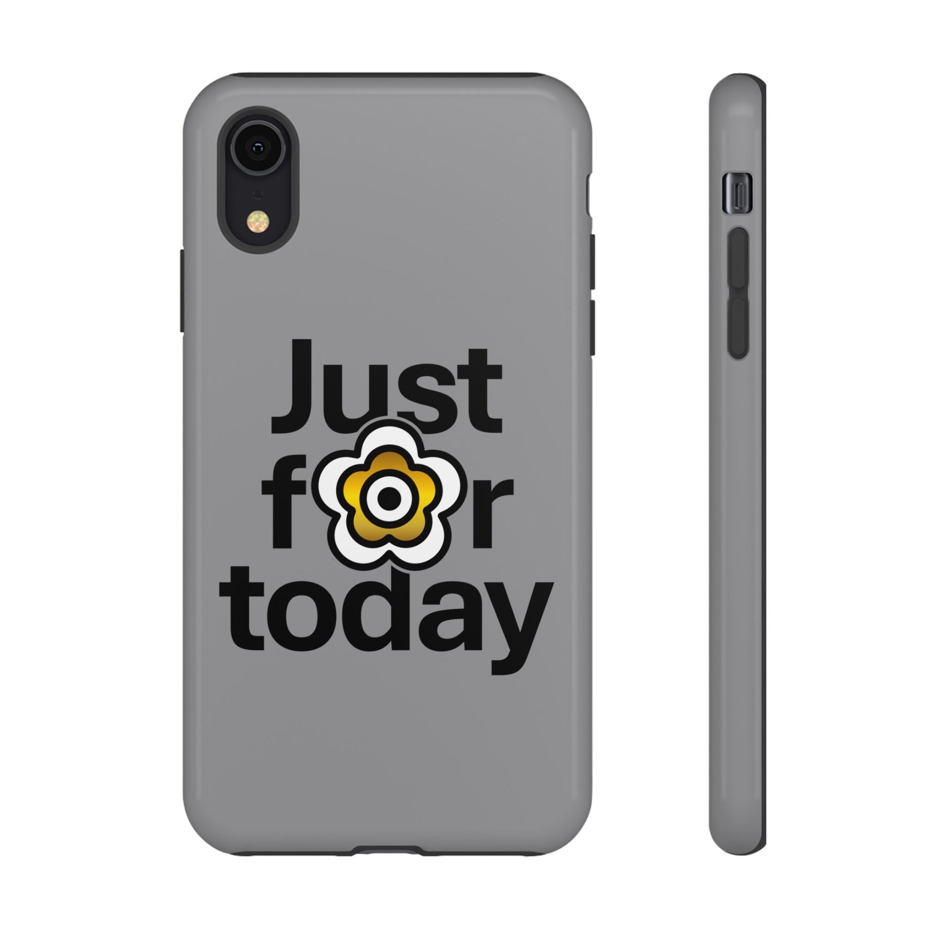 P🌺🌺P2Poppies Just for Today i-Phone Case – Inspirational Recovery Protection