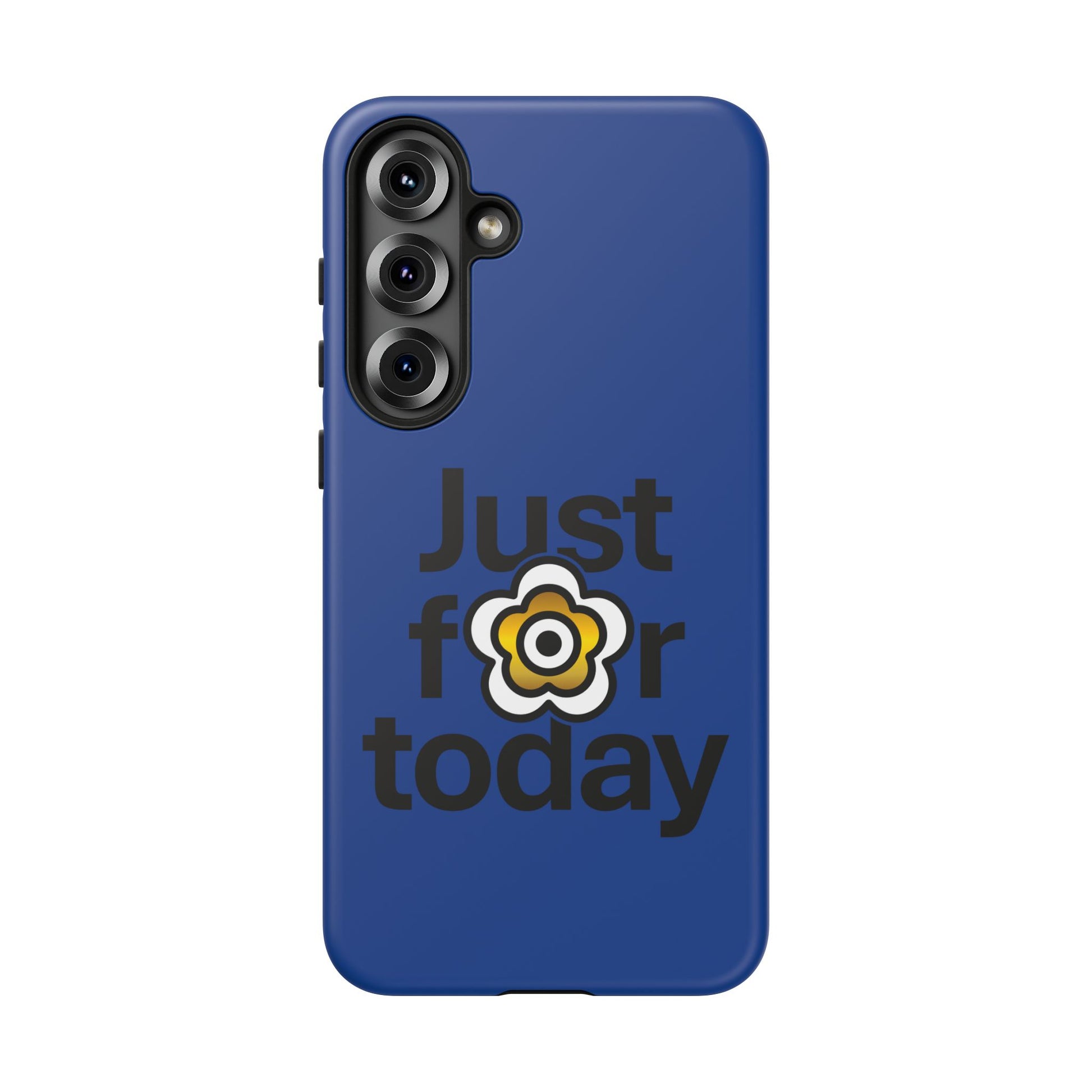 P🌺🌺P2Poppies Just for Today Samsung Phone Case – Inspirational Recovery Protection