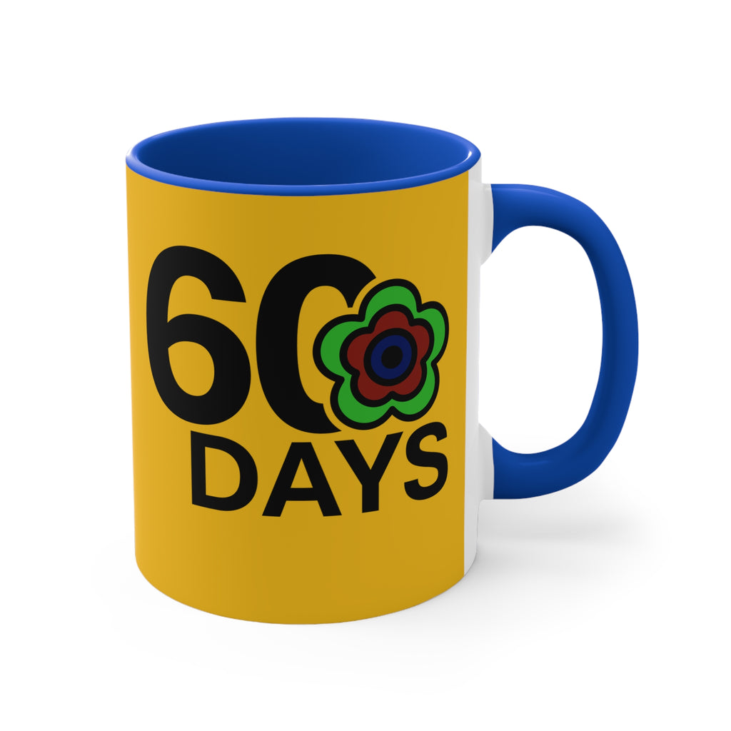 P🌺🌺P2Poppies 60 Days – Motivational Recovery Mug