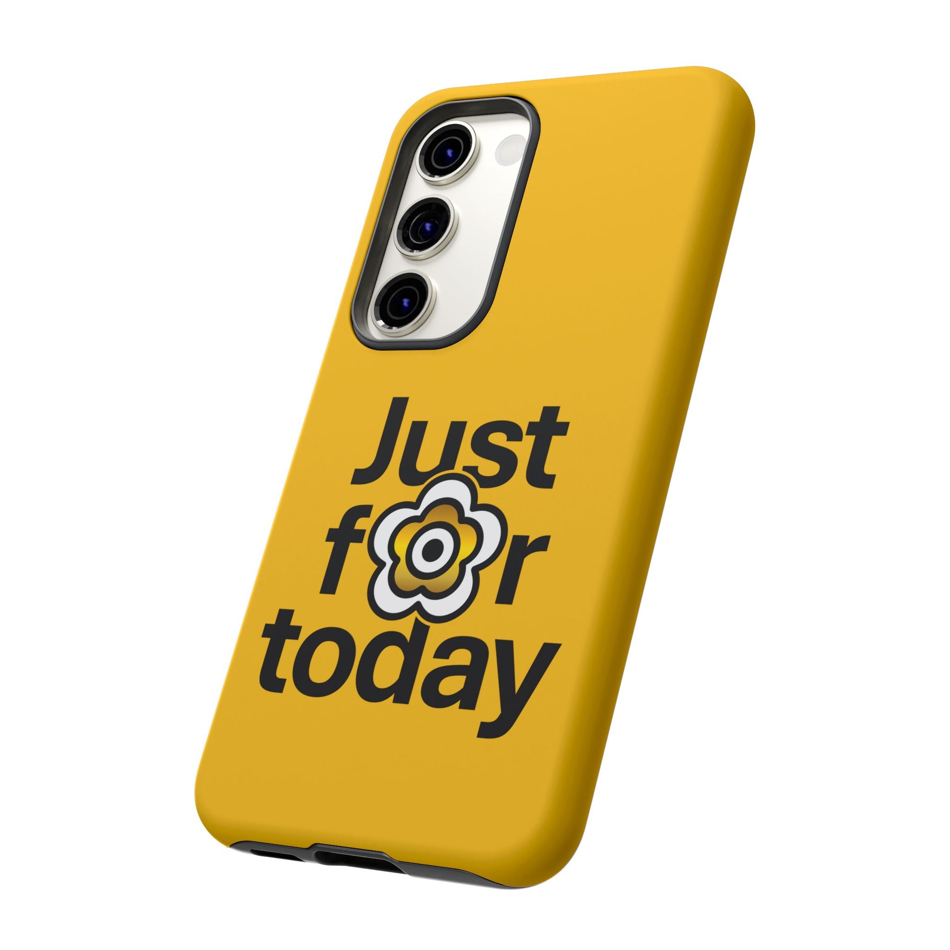 P🌺🌺P2Poppies Just for Today Samsung Phone Case – Inspirational Recovery Protection