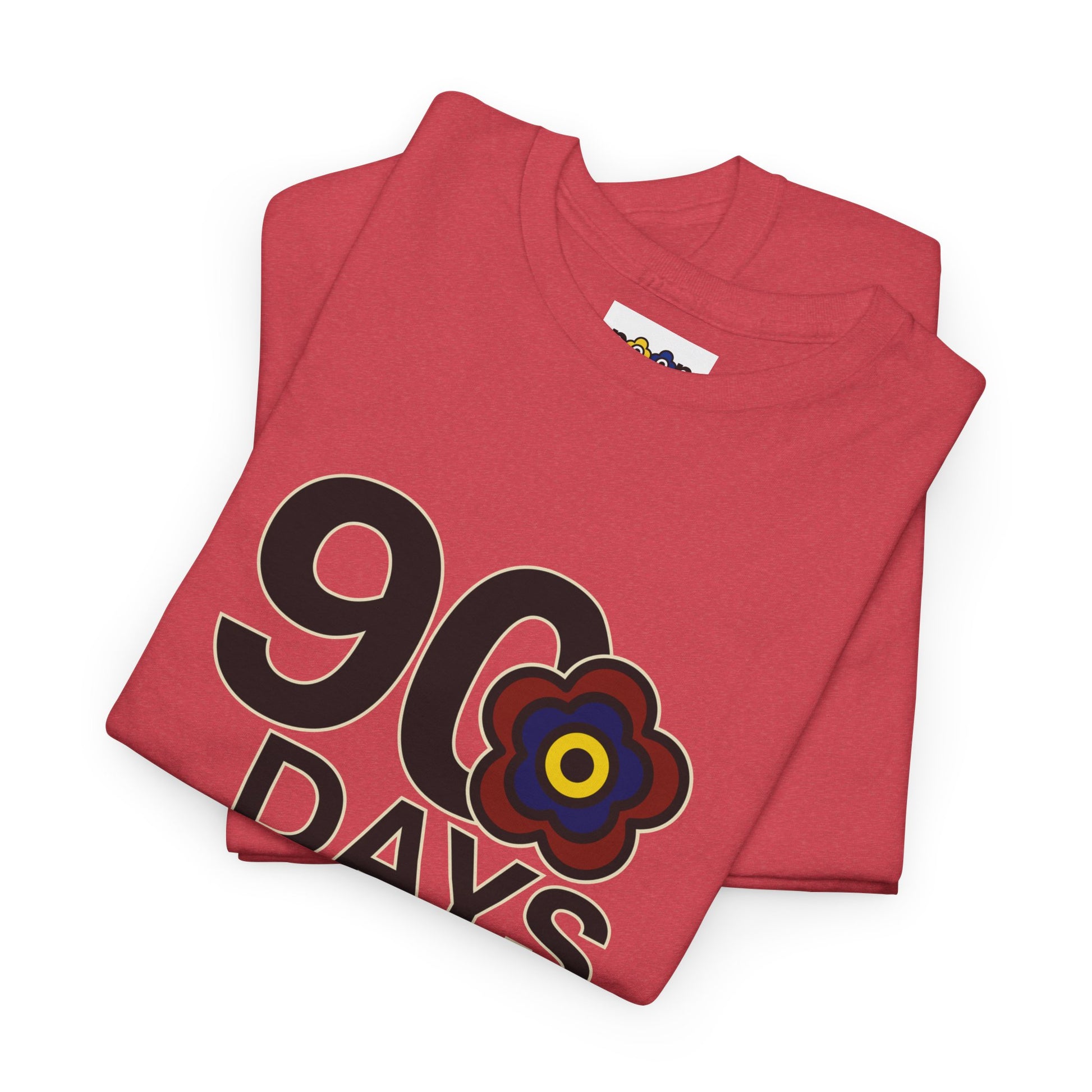 P🌺🌺P2Poppies 90 Days Sober – Motivational Recovery T-Shirt