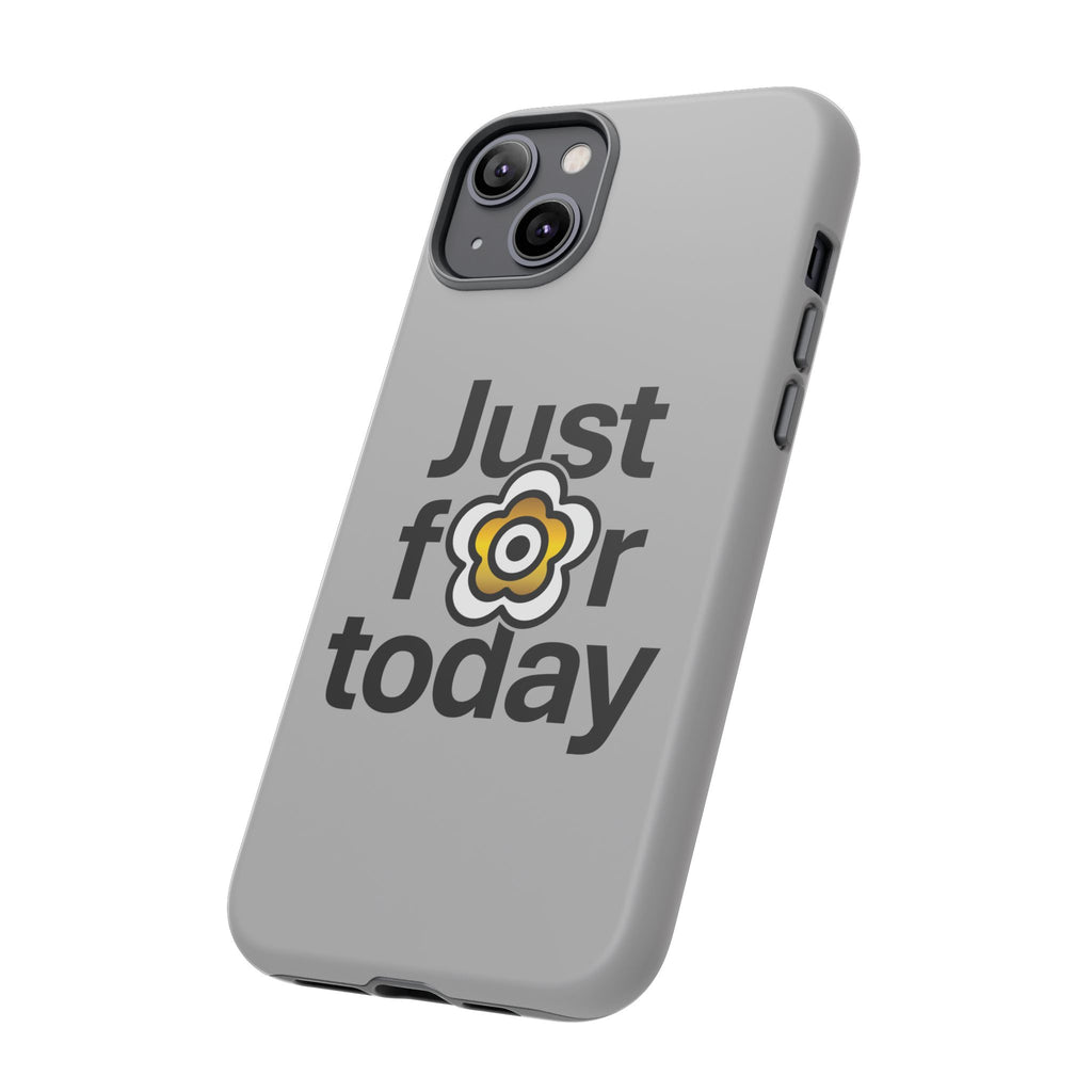 P🌺🌺P2Poppies Just for Today i-Phone Case – Inspirational Recovery Protection