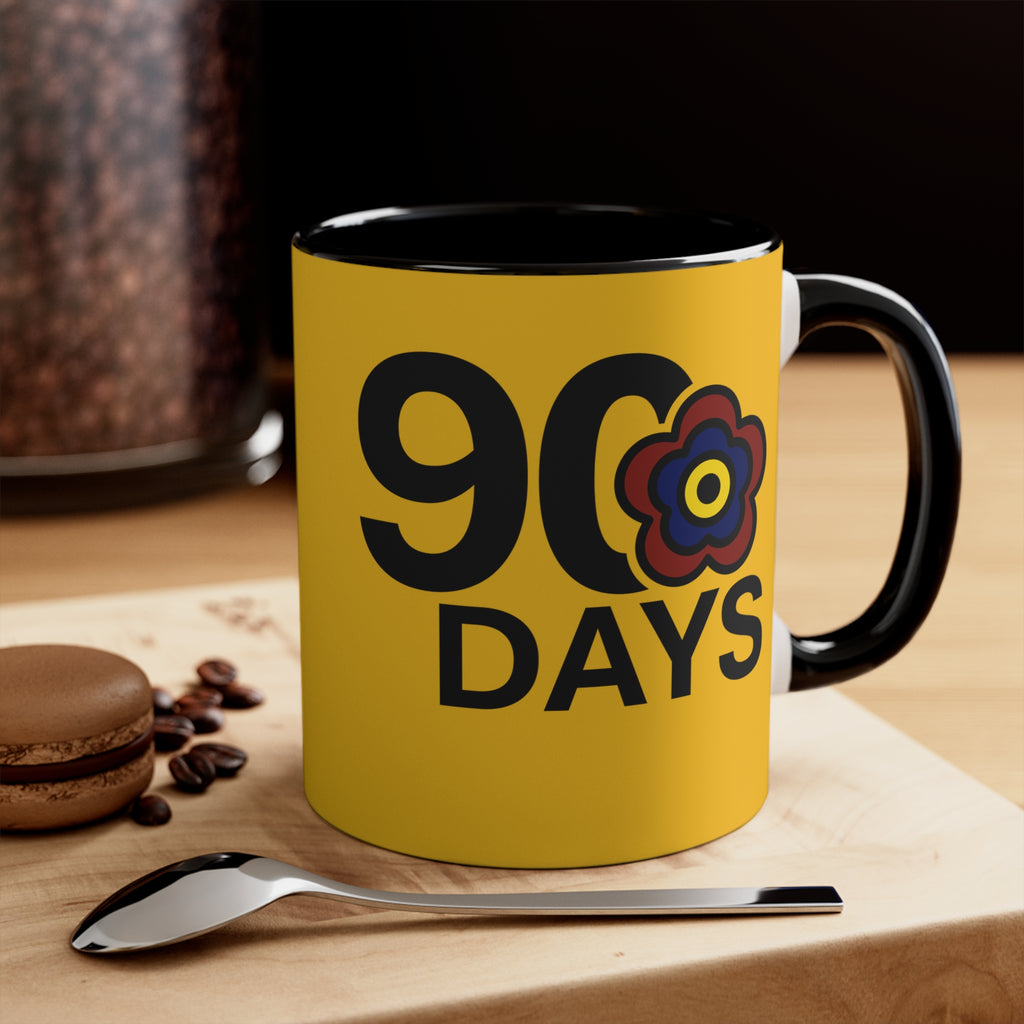 P🌺🌺P2Poppies 90 Days – Motivational Recovery Mug