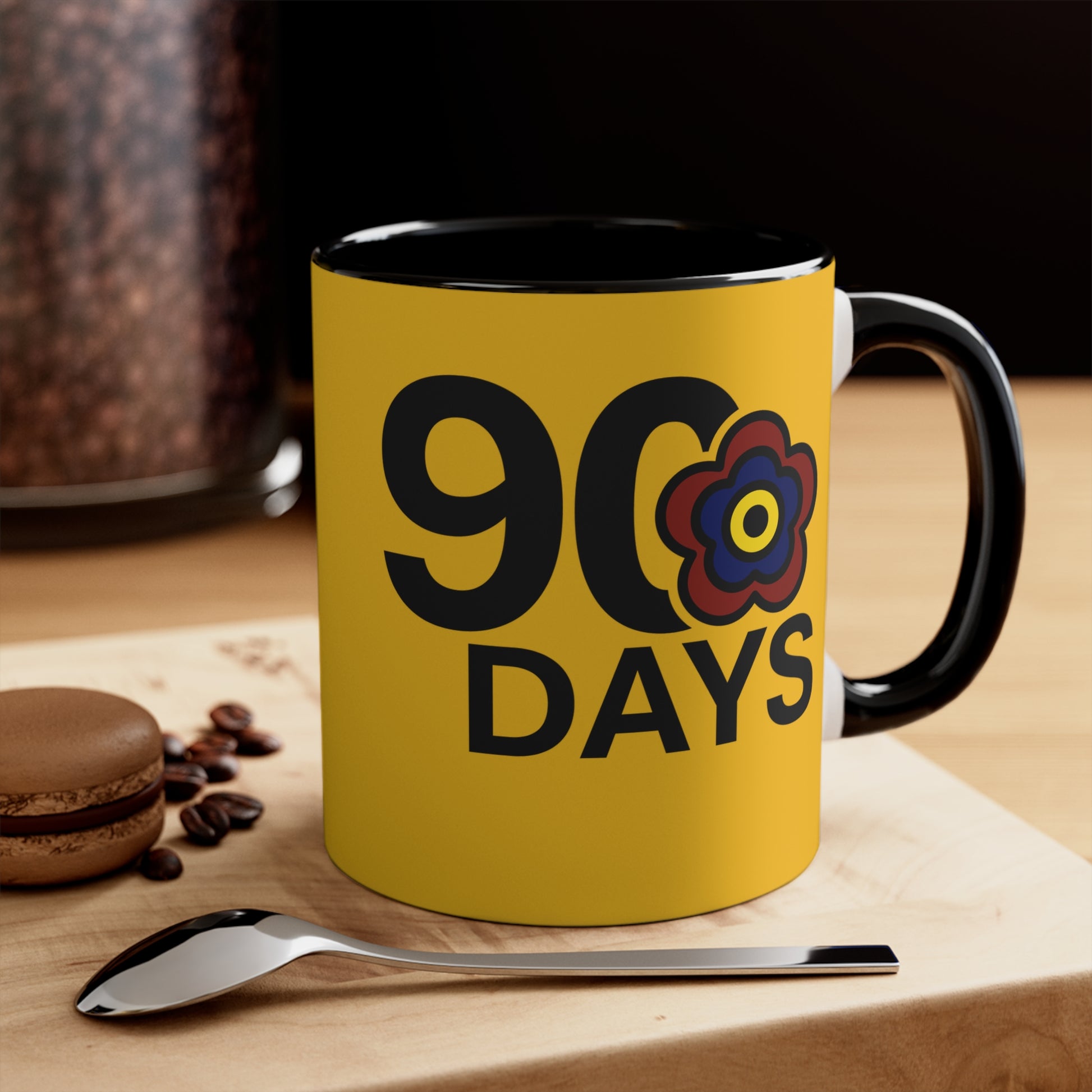 P🌺🌺P2Poppies 90 Days – Motivational Recovery Mug