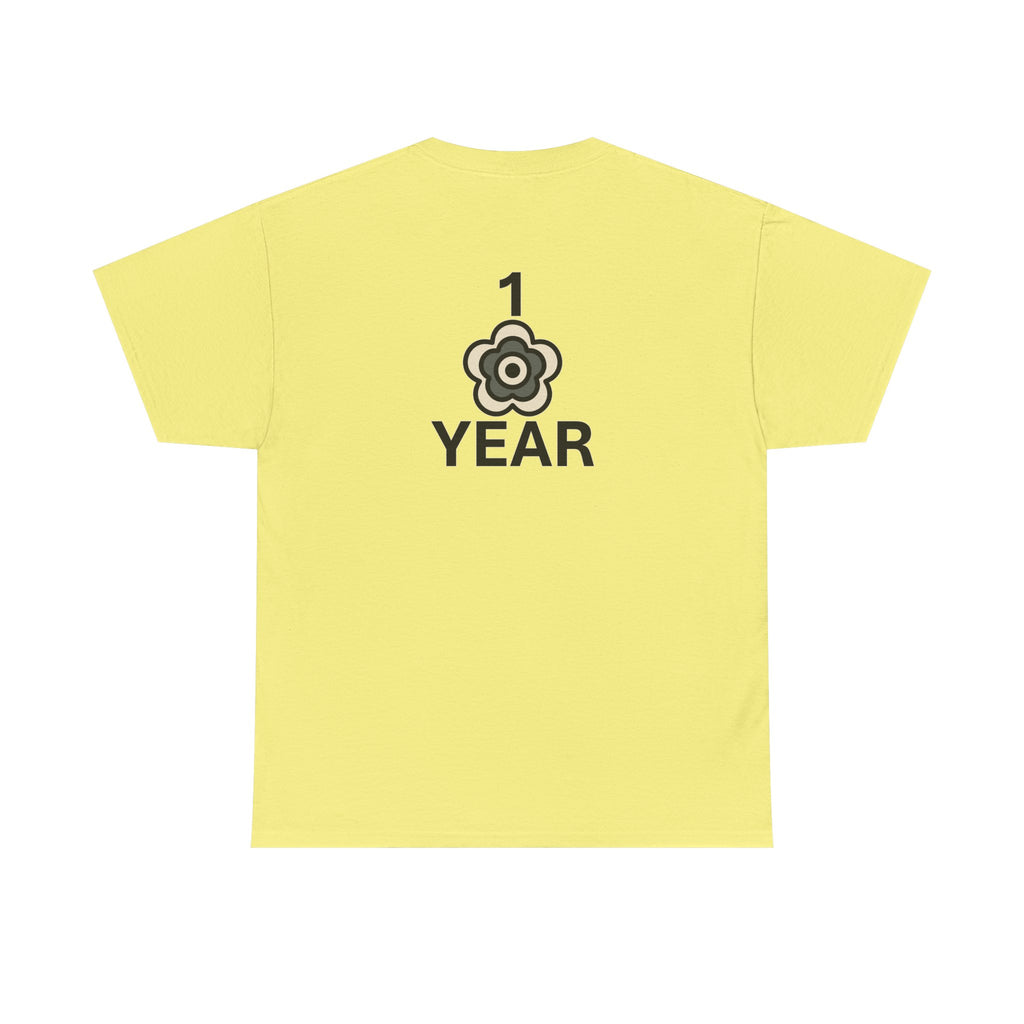 P🌺🌺P2Poppies 1 Year Sober – Motivational Recovery T-Shirt