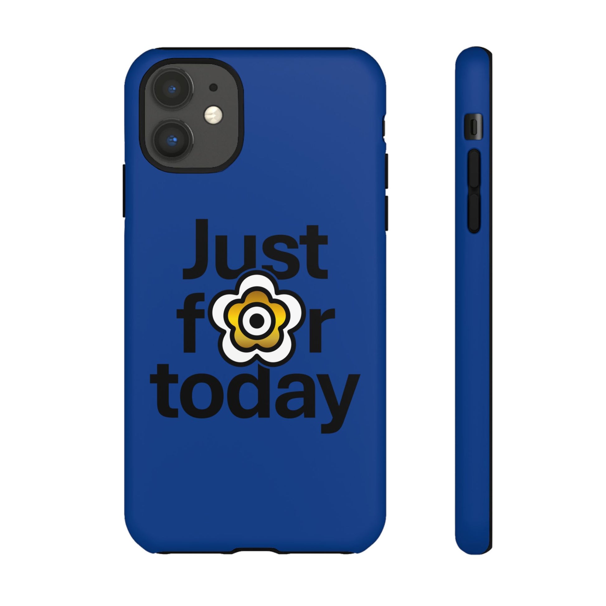 P🌺🌺P2Poppies Just for Today i-Phone Case – Inspirational Recovery Protection