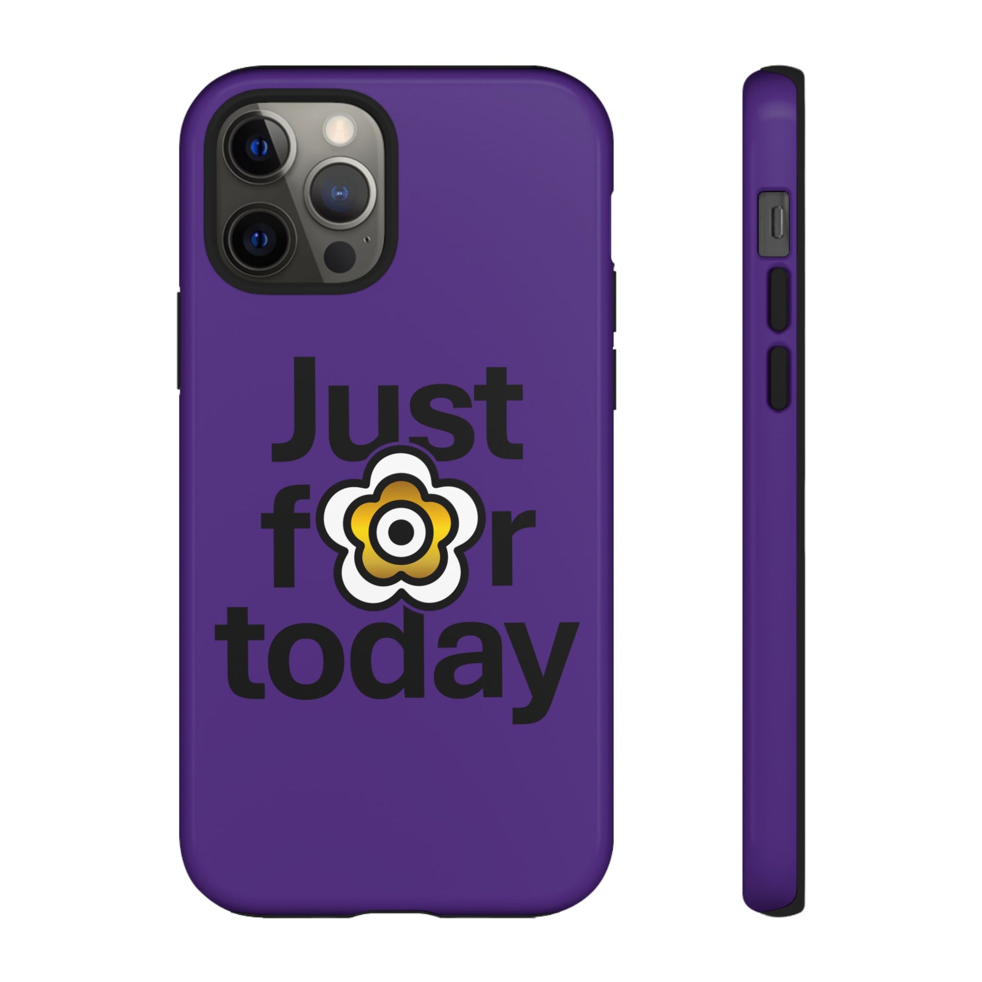 P🌺🌺P2Poppies Just for Today i-Phone Case – Inspirational Recovery Protection