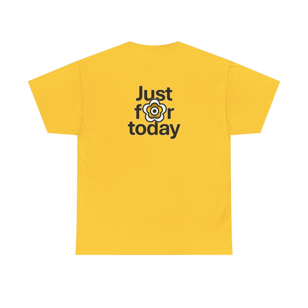 P🌺🌺P2Poppies Just for Today – Motivational Recovery T-Shirt