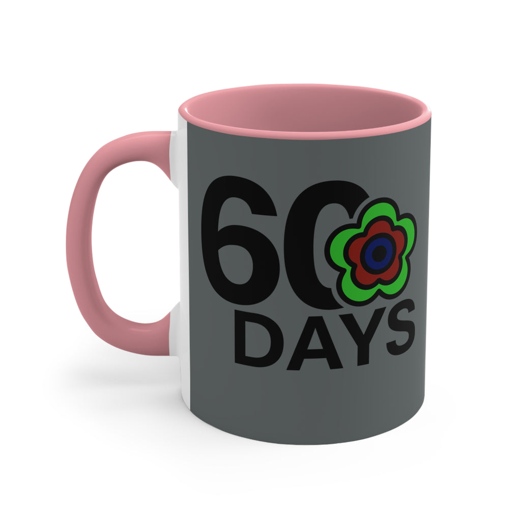P🌺🌺P2Poppies 60 Days – Motivational Recovery Mug