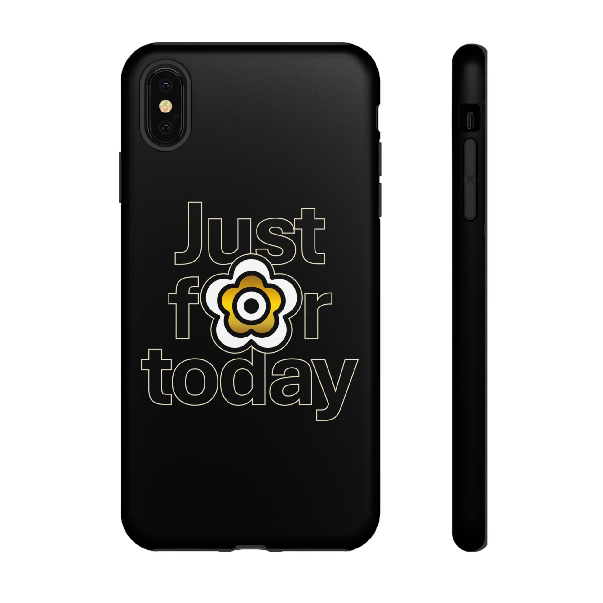 P🌺🌺P2Poppies Just for Today i-Phone Case – Inspirational Recovery Protection