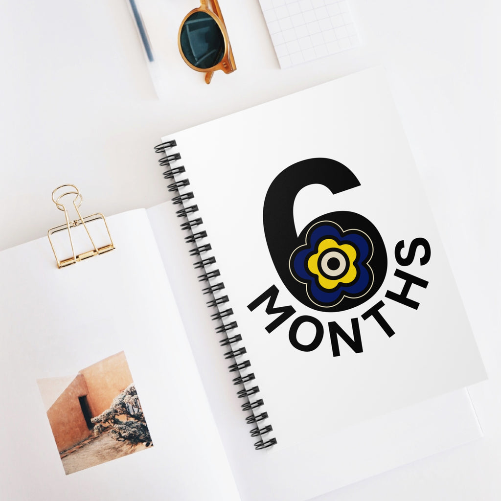 P🌺🌺P2Poppies 6 Months Journal — Record & Reflect Your Journey