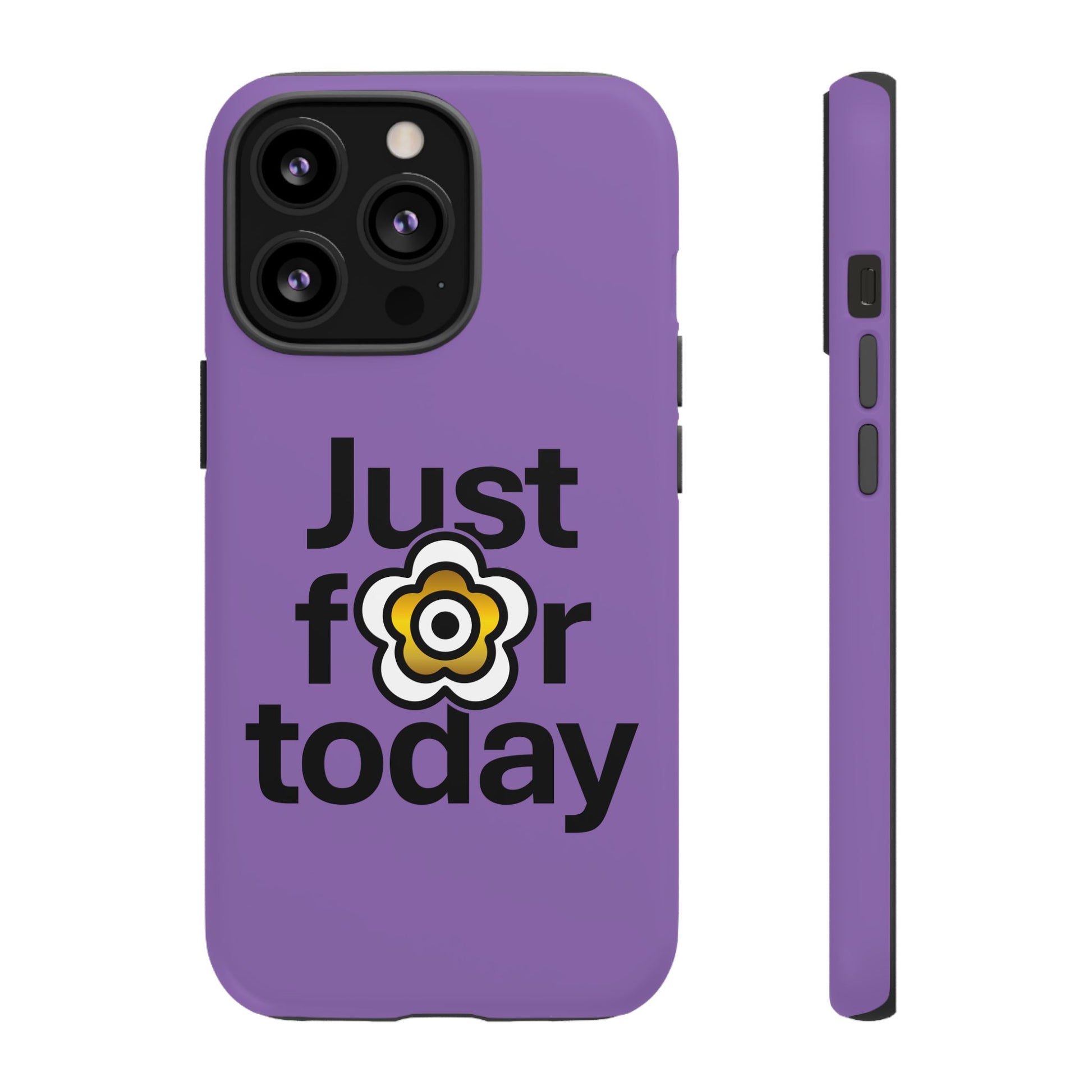 P🌺🌺P2Poppies Just for Today i-Phone Case – Inspirational Recovery Protection