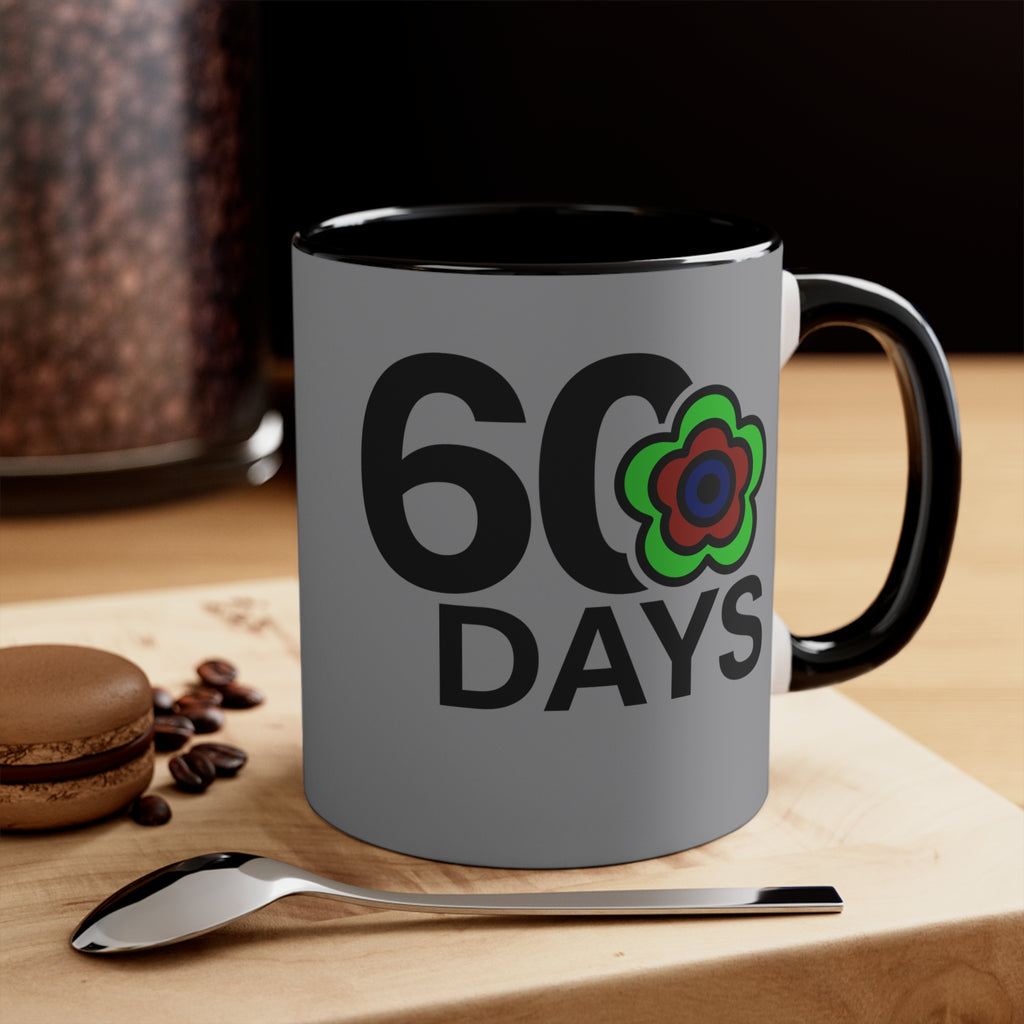 P🌺🌺P2Poppies 60 Days – Motivational Recovery Mug