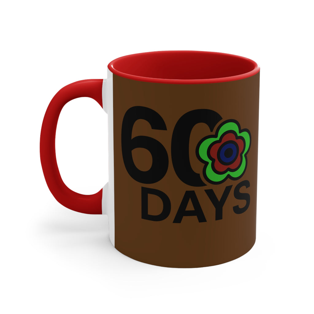 P🌺🌺P2Poppies 60 Days – Motivational Recovery Mug