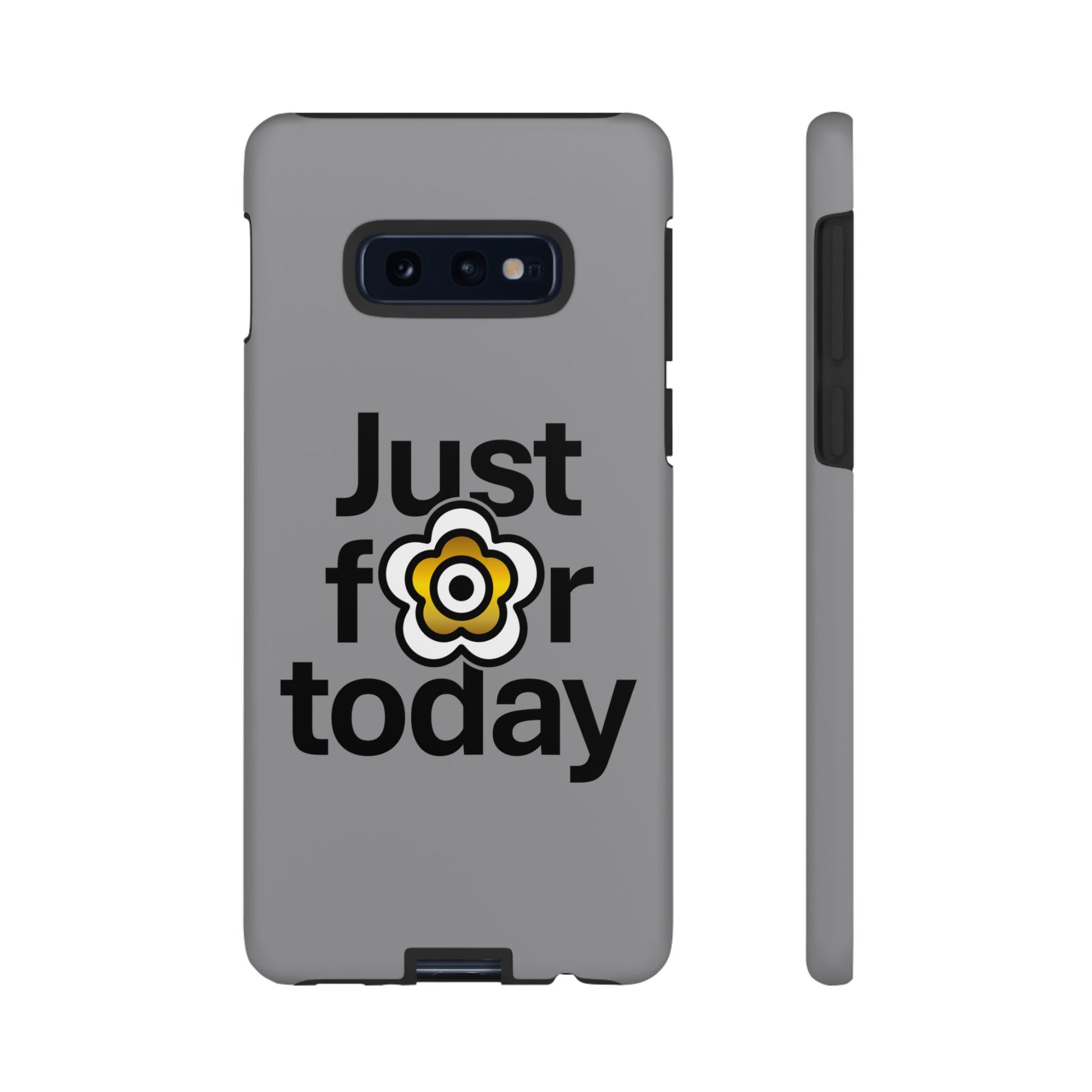 P🌺🌺P2Poppies Just for Today Samsung Phone Case – Inspirational Recovery Protection