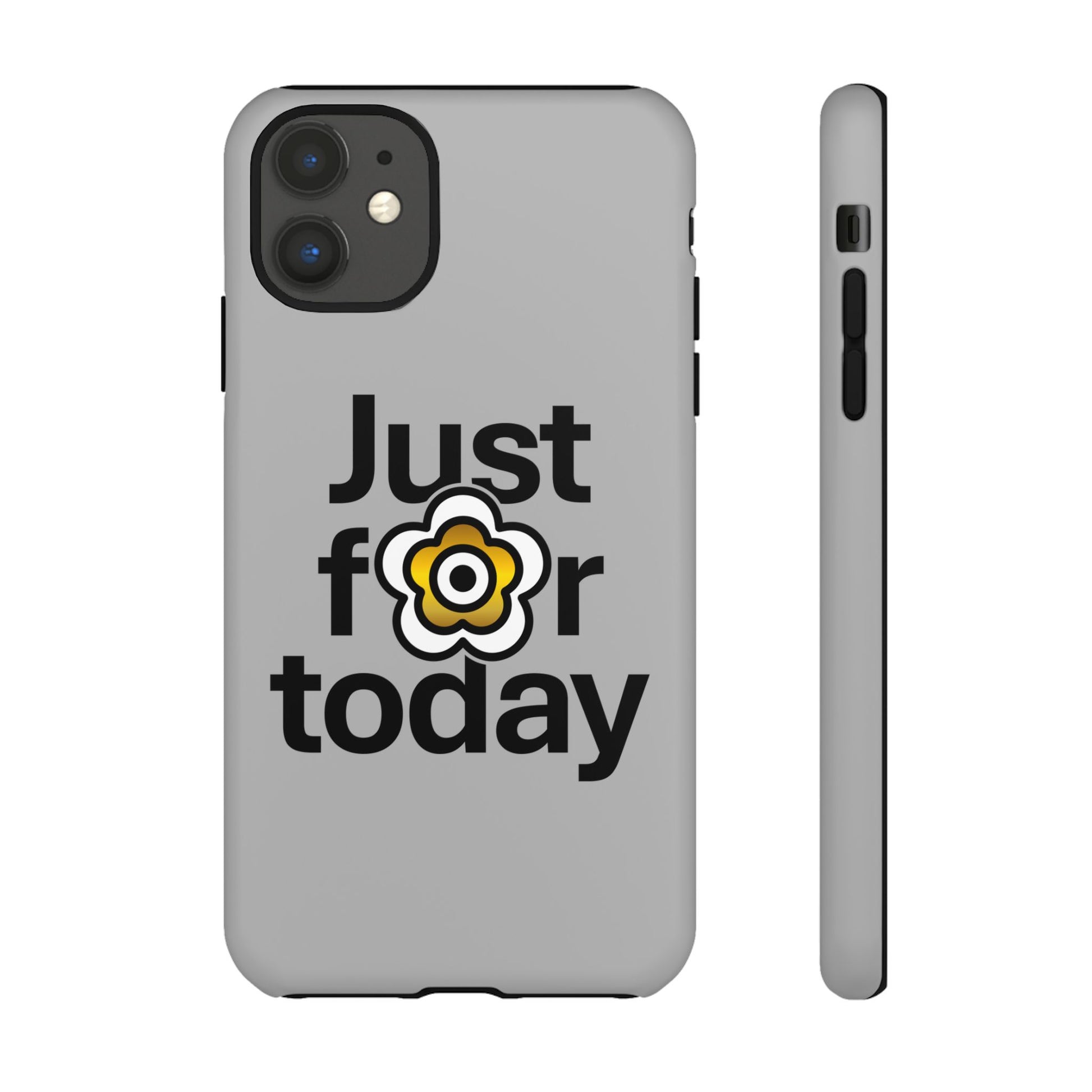 P🌺🌺P2Poppies Just for Today i-Phone Case – Inspirational Recovery Protection