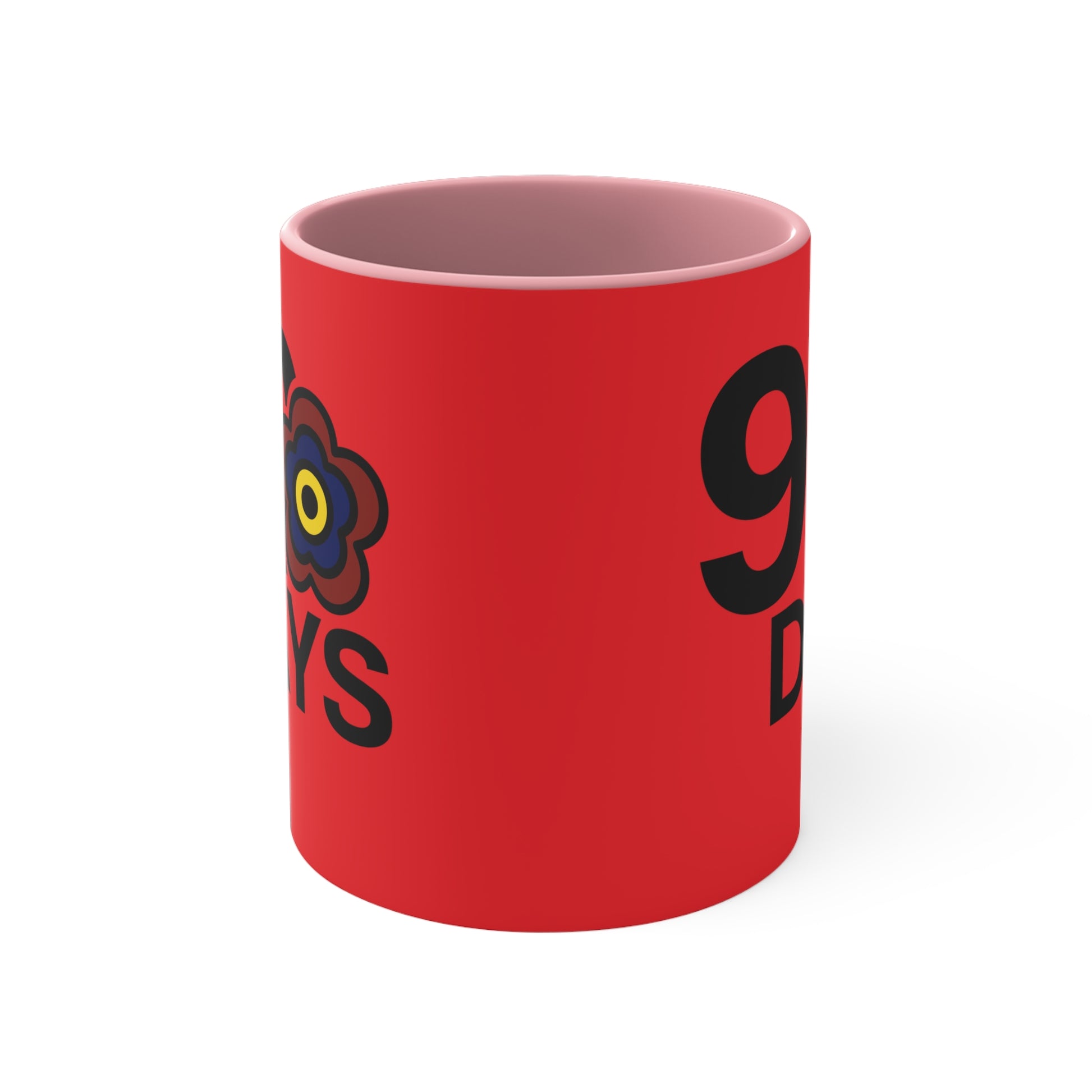 P🌺🌺P2Poppies 90 Days – Motivational Recovery Mug