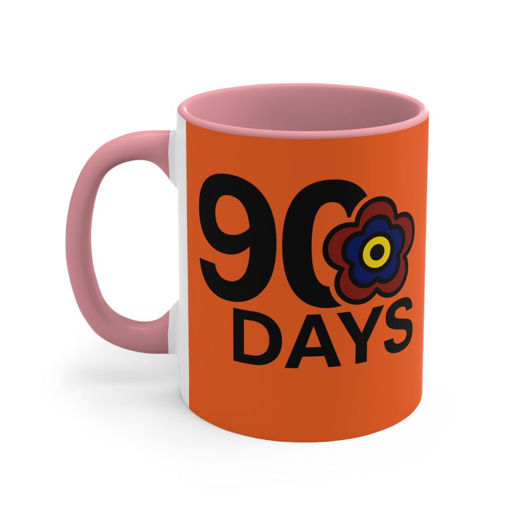 P🌺🌺P2Poppies 90 Days – Motivational Recovery Mug