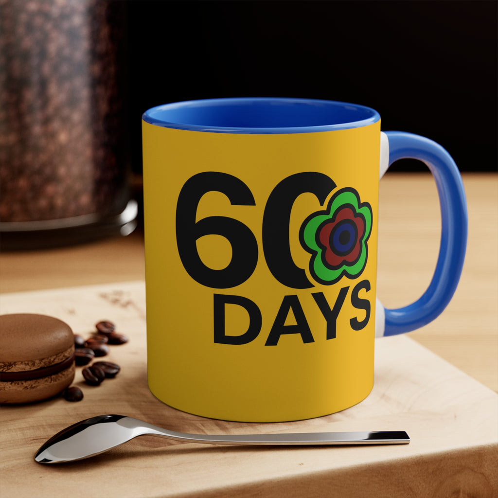 P🌺🌺P2Poppies 60 Days – Motivational Recovery Mug