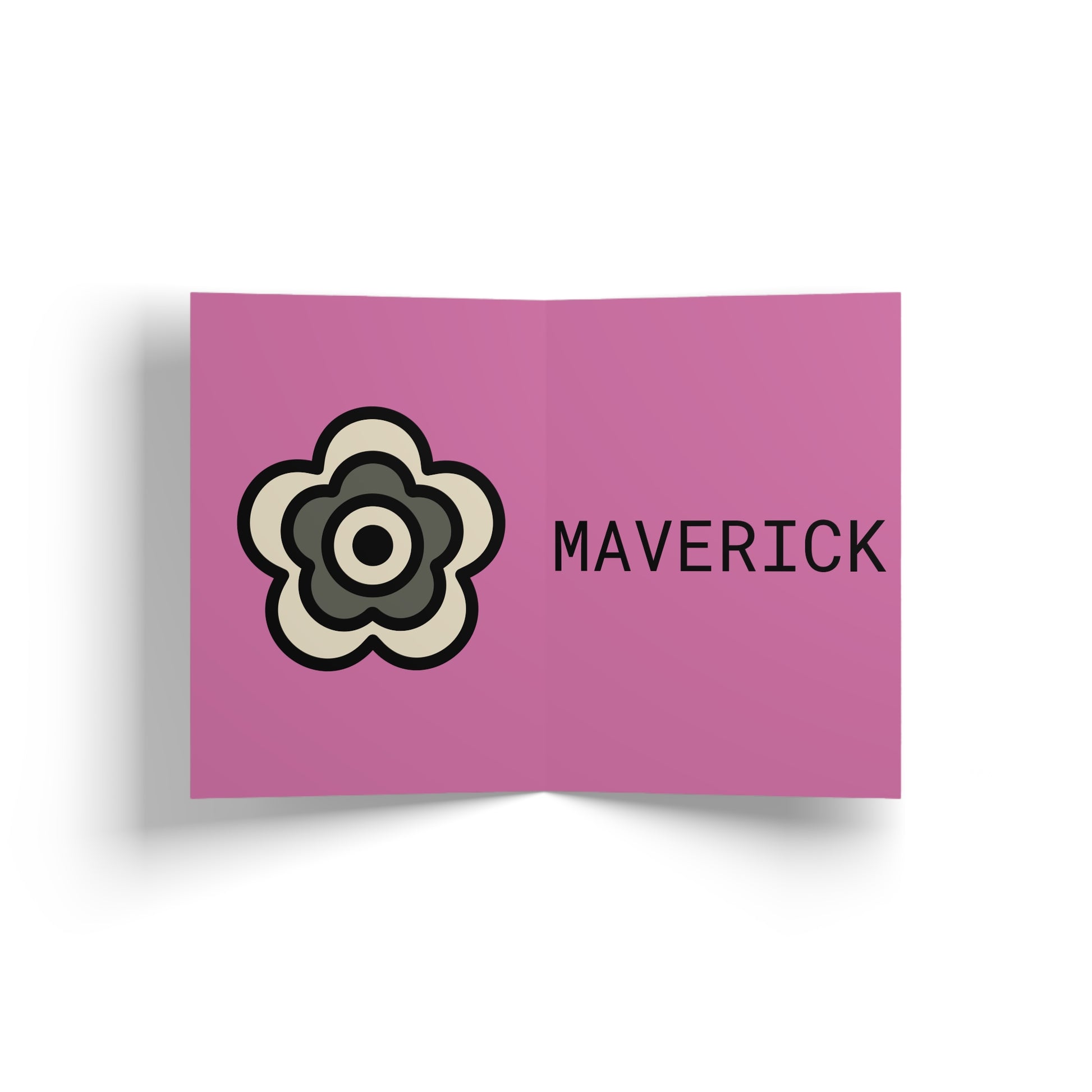 P🌺🌺P2Poppies 1 Year Milestone Greeting Card