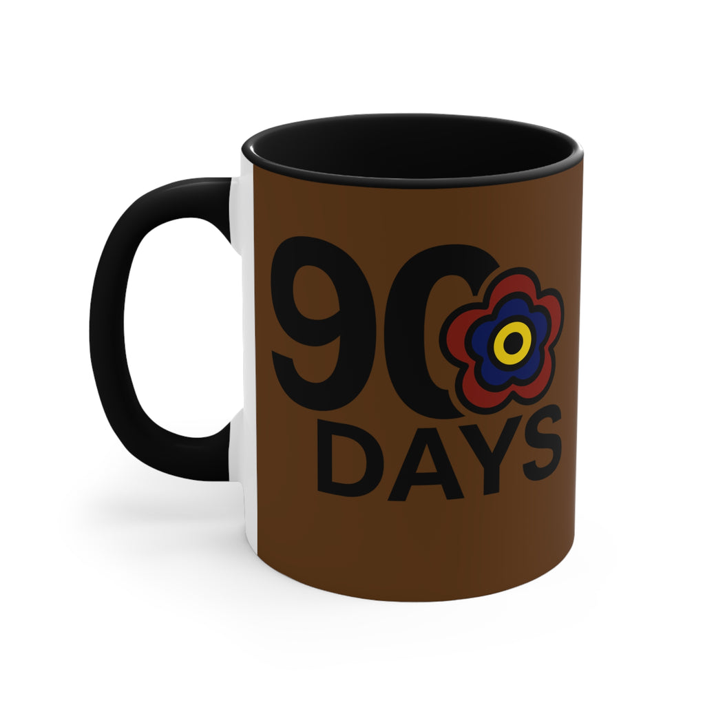 P🌺🌺P2Poppies 90 Days – Motivational Recovery Mug