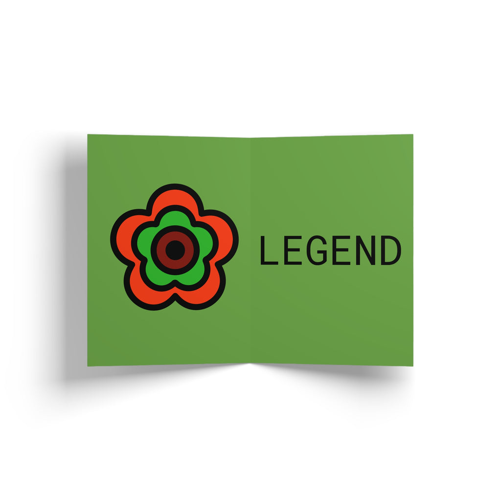 P🌺🌺P2Poppies 30 Days Milestone Greeting Card