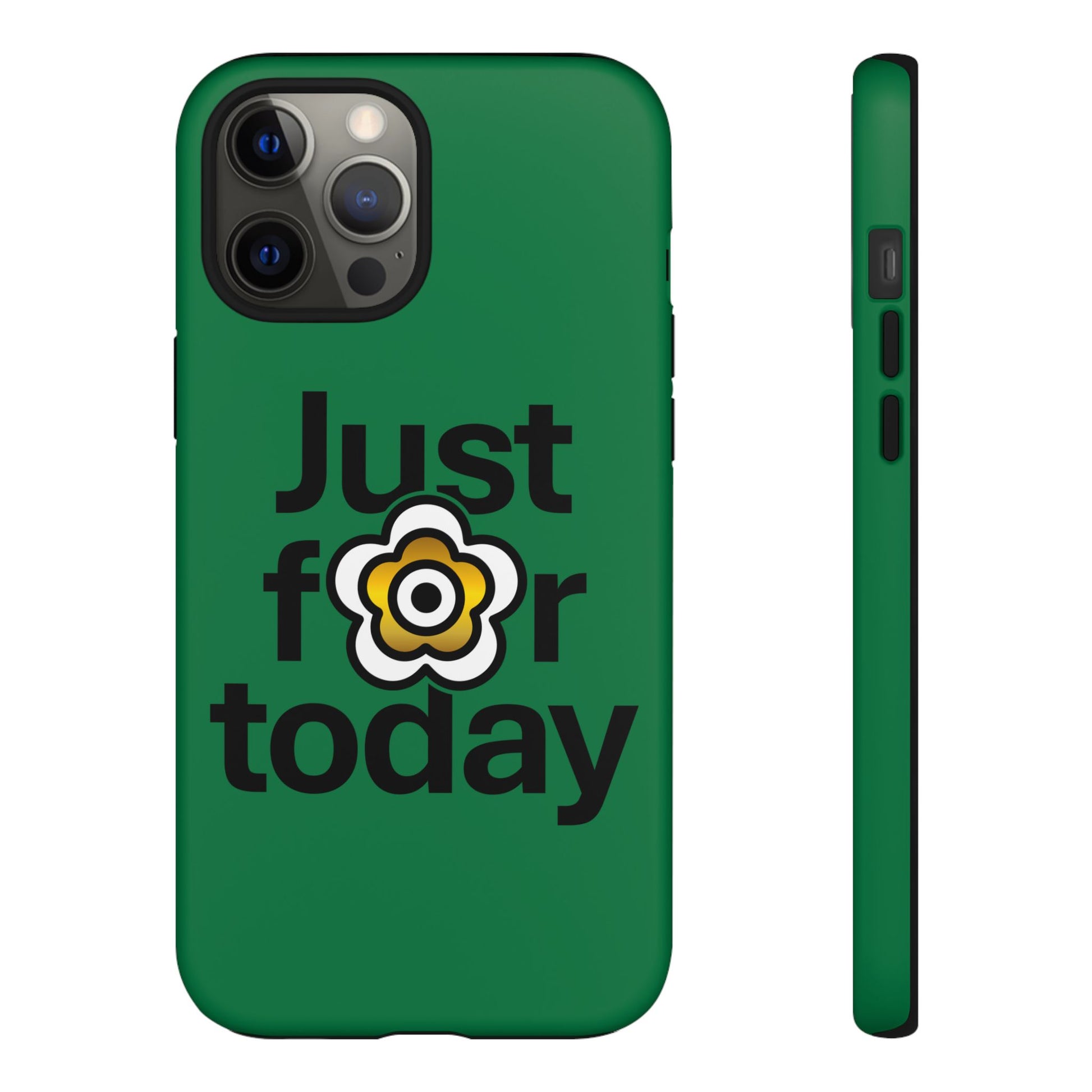 P🌺🌺P2Poppies Just for Today i-Phone Case – Inspirational Recovery Protection