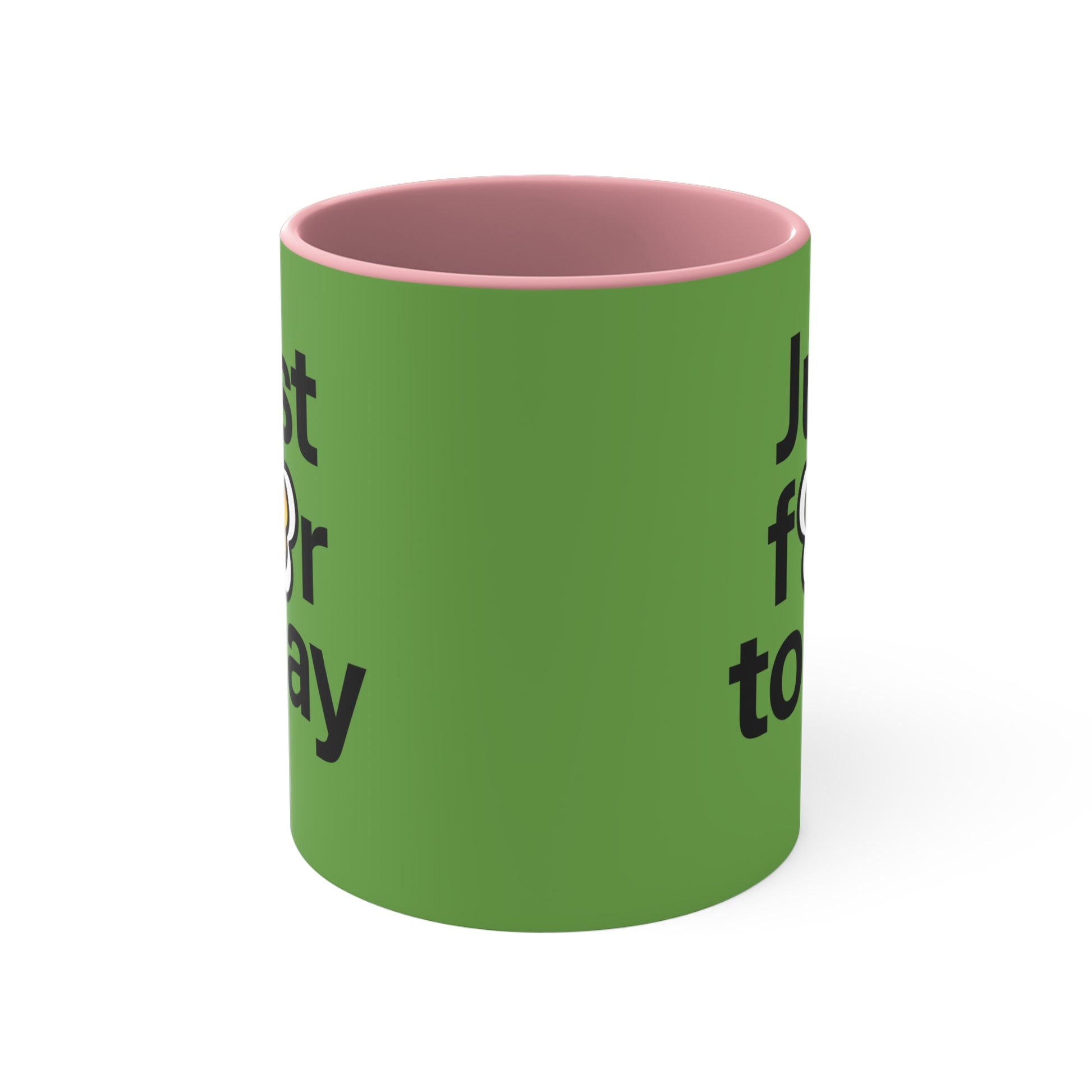 P🌺🌺P2Poppies Just for Today – Motivational Recovery Mug