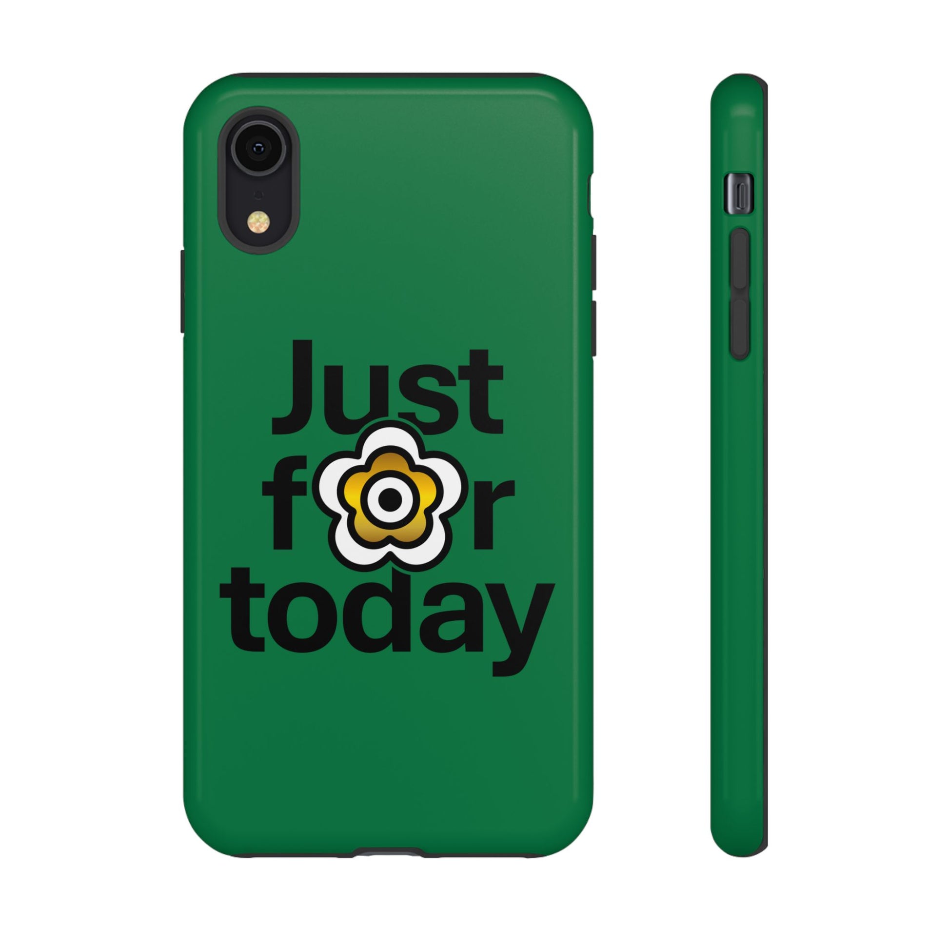 P🌺🌺P2Poppies Just for Today i-Phone Case – Inspirational Recovery Protection