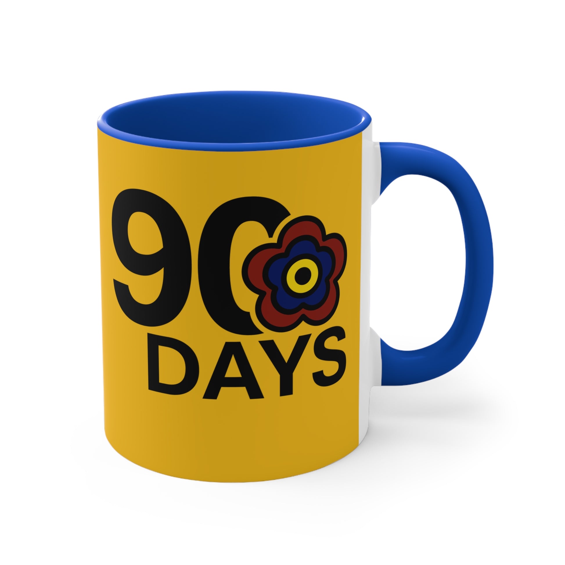 P🌺🌺P2Poppies 90 Days – Motivational Recovery Mug