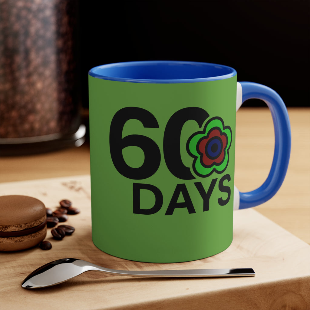 P🌺🌺P2Poppies 60 Days – Motivational Recovery Mug