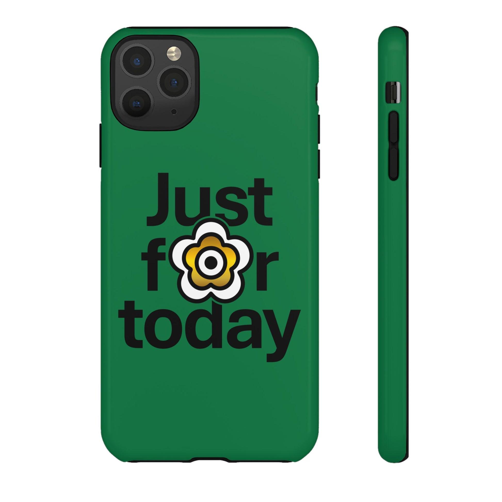 P🌺🌺P2Poppies Just for Today i-Phone Case – Inspirational Recovery Protection