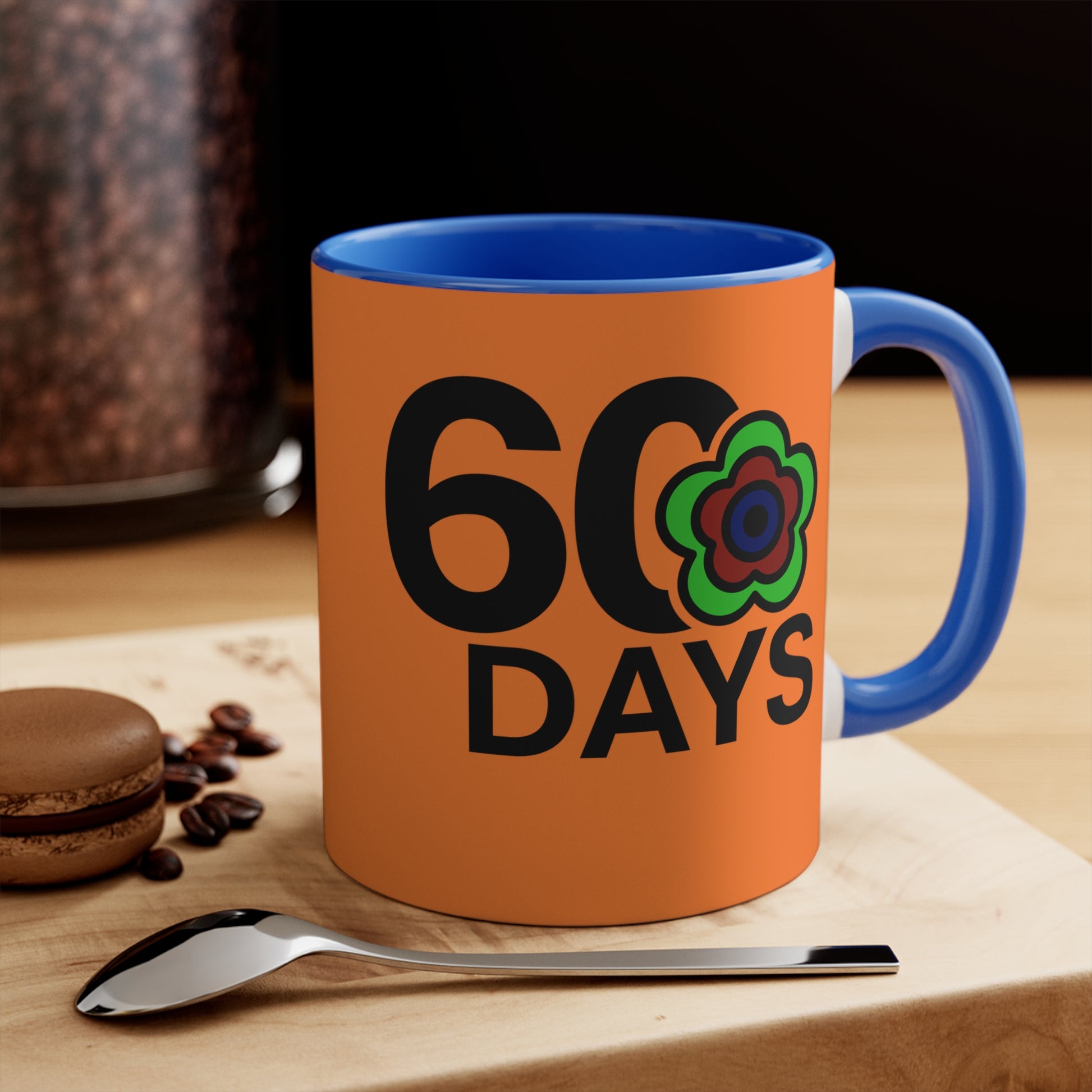 P🌺🌺P2Poppies 60 Days – Motivational Recovery Mug