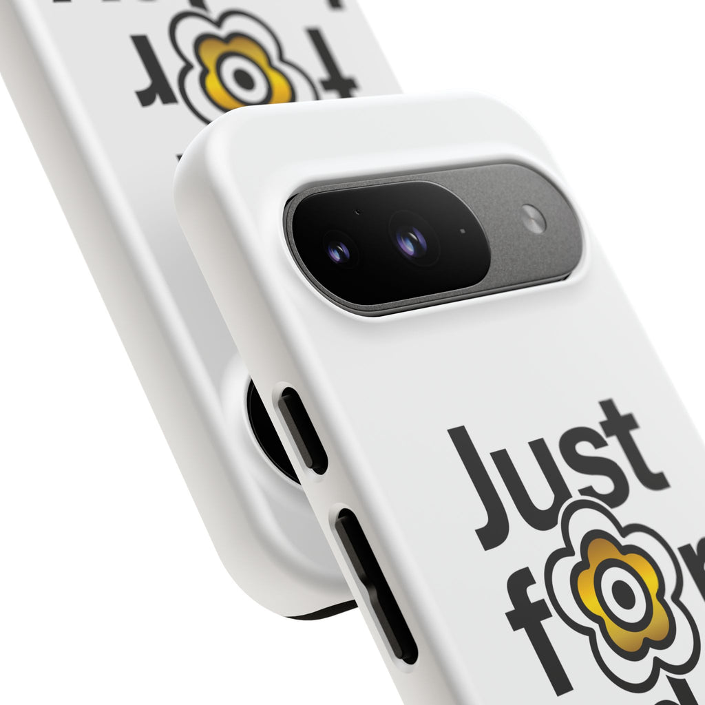 P🌺🌺P2Poppies Just for Today Google Phone Case – Inspirational Recovery Protection