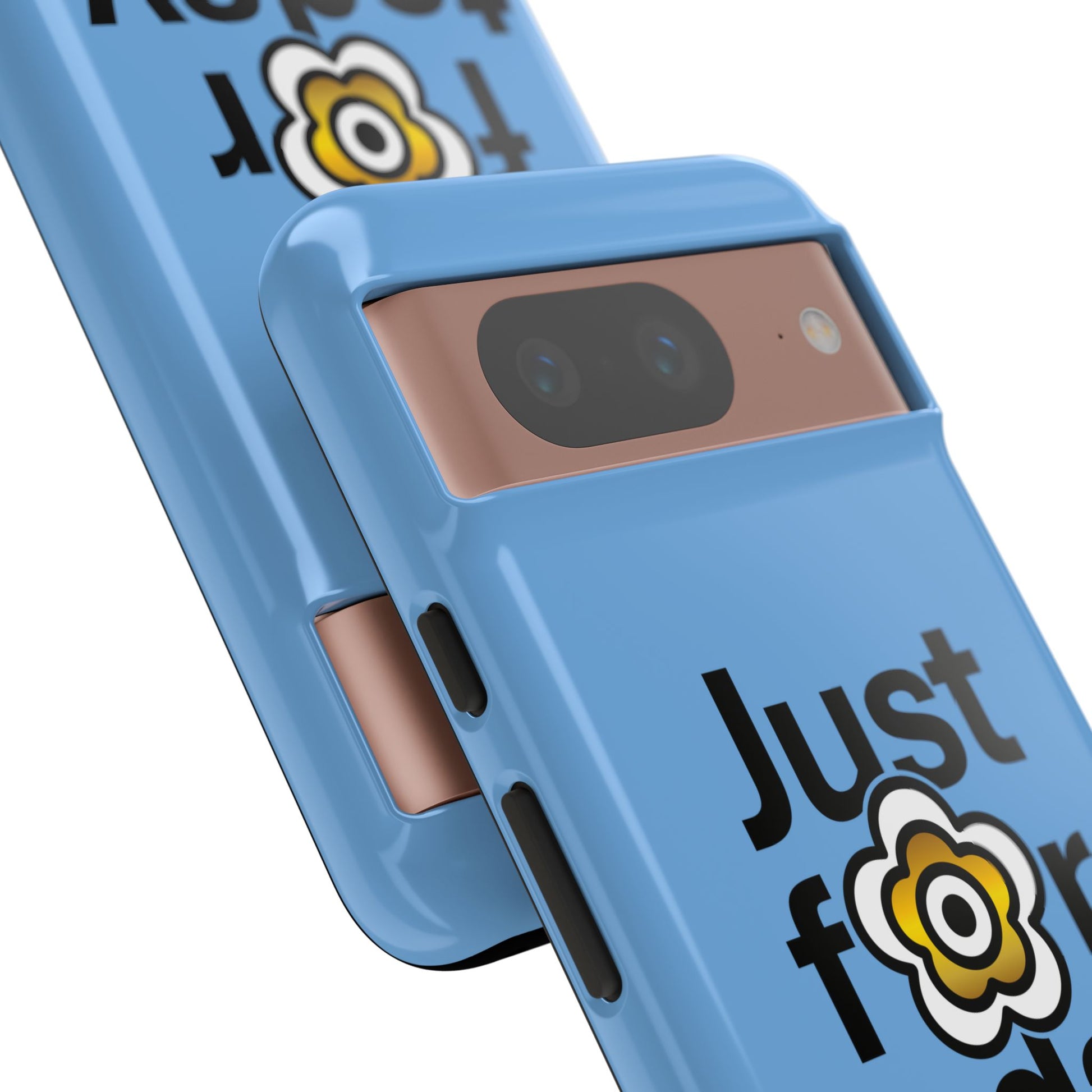 P🌺🌺P2Poppies Just for Today Google Phone Case – Inspirational Recovery Protection