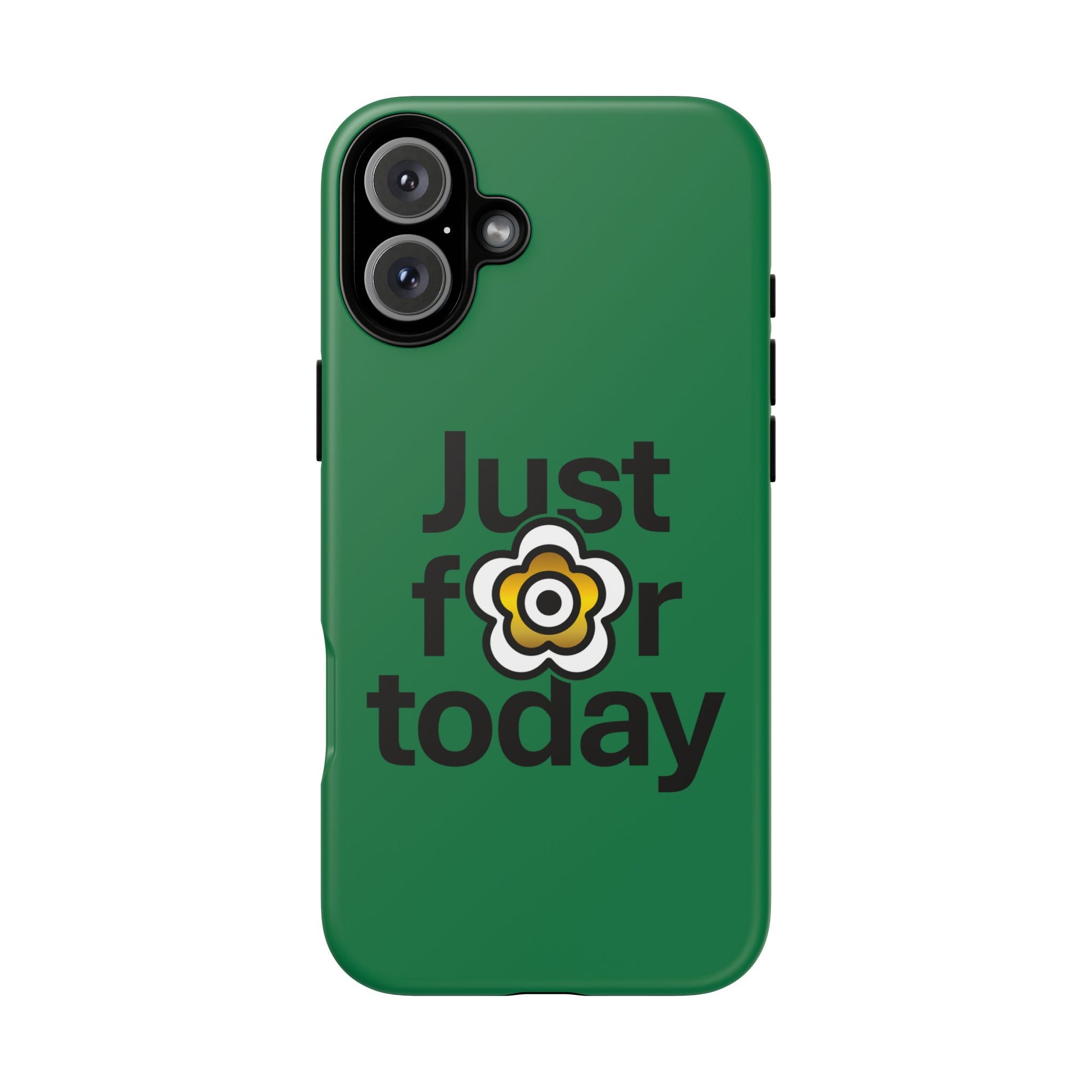 P🌺🌺P2Poppies Just for Today i-Phone Case – Inspirational Recovery Protection