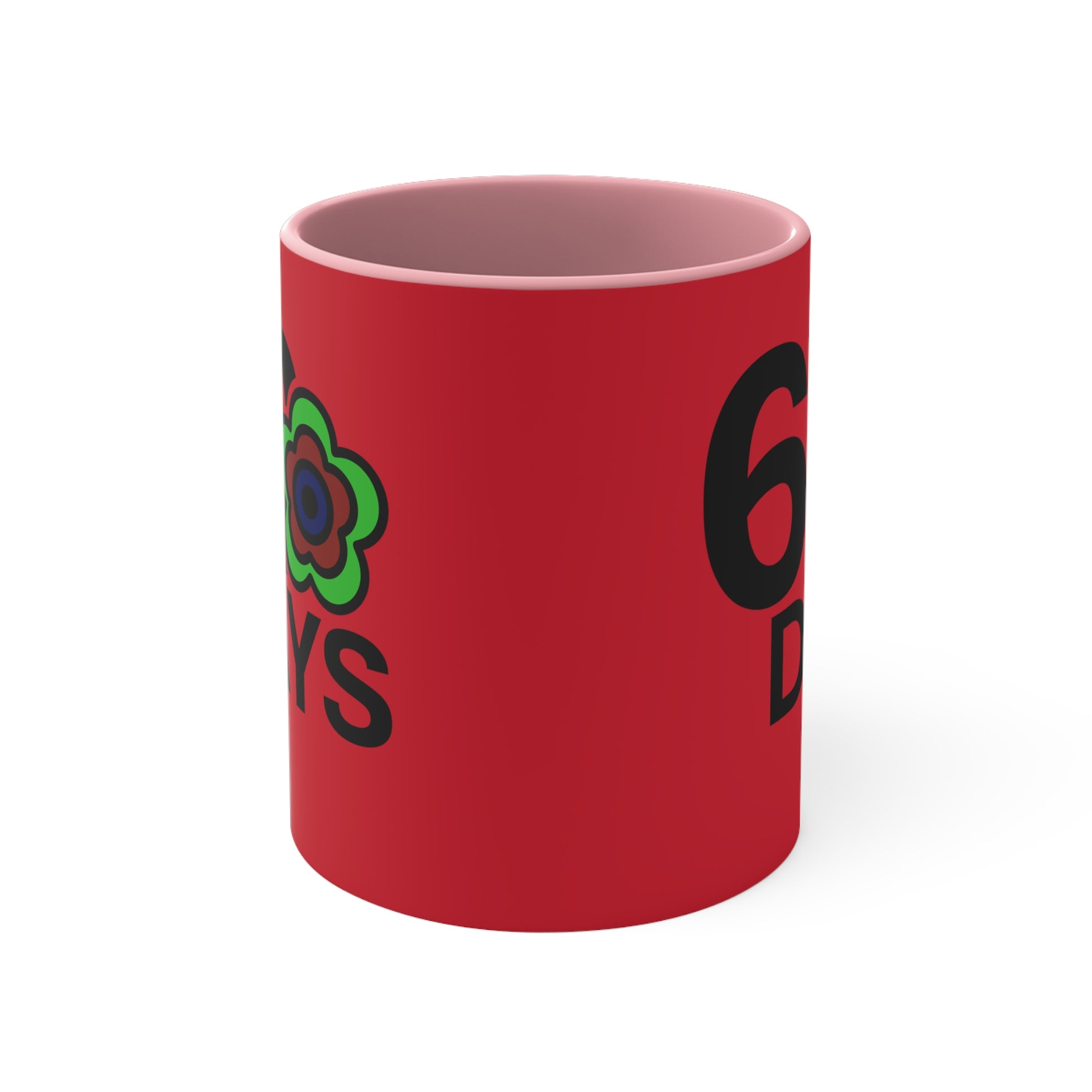 P🌺🌺P2Poppies 60 Days – Motivational Recovery Mug