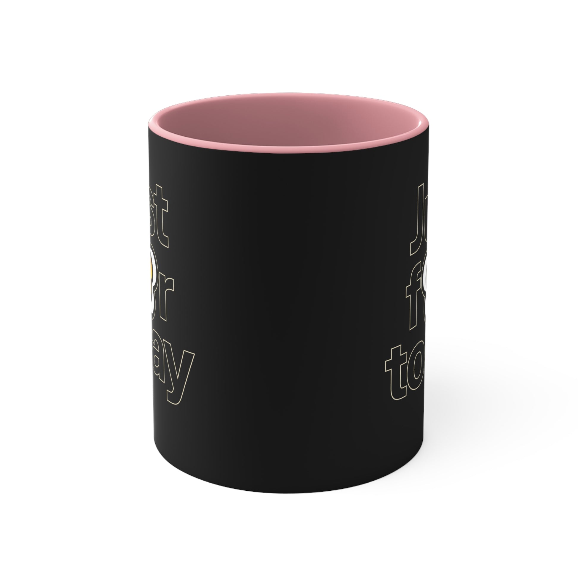 P🌺🌺P2Poppies Just for Today – Motivational Recovery Mug