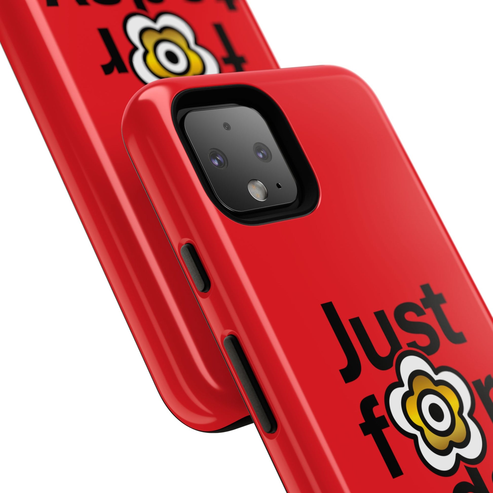 P🌺🌺P2Poppies Just for Today Google Phone Case – Inspirational Recovery Protection