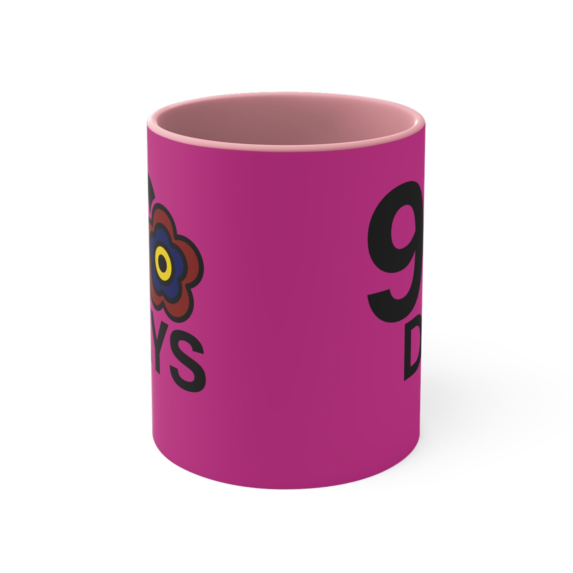 P🌺🌺P2Poppies 90 Days – Motivational Recovery Mug