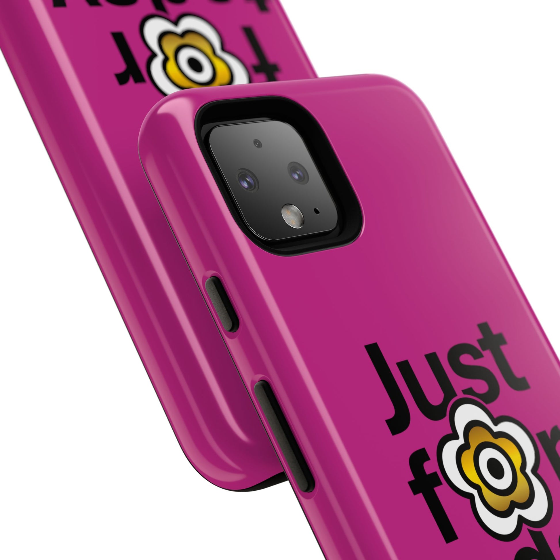 P🌺🌺P2Poppies Just for Today Google Phone Case – Inspirational Recovery Protection